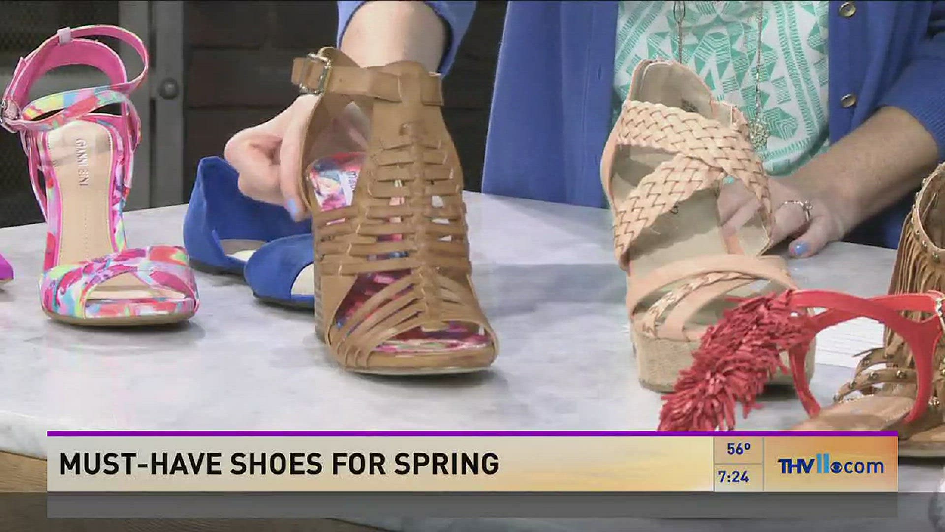 Shoe lovers, rejoice. We've rounded up the top must-have shoes for spring. --THV11.com 04/23/16