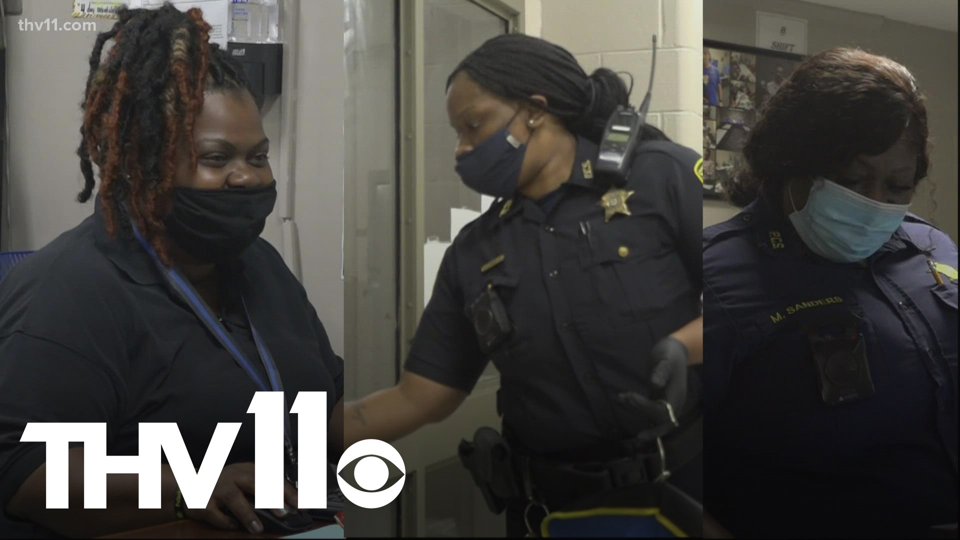 The Pulaski County Regional Detention Center named its first African American woman major. 45% of detention deputies for the department are women.