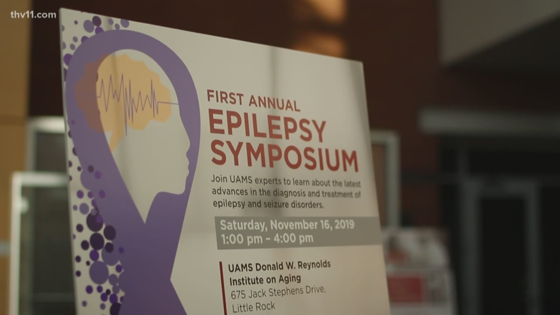 The first-ever epilepsy symposium in Arkansas took place in Little Rock Saturday.