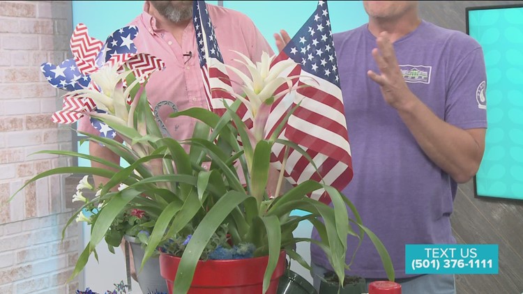 Making Memorial Day decorations