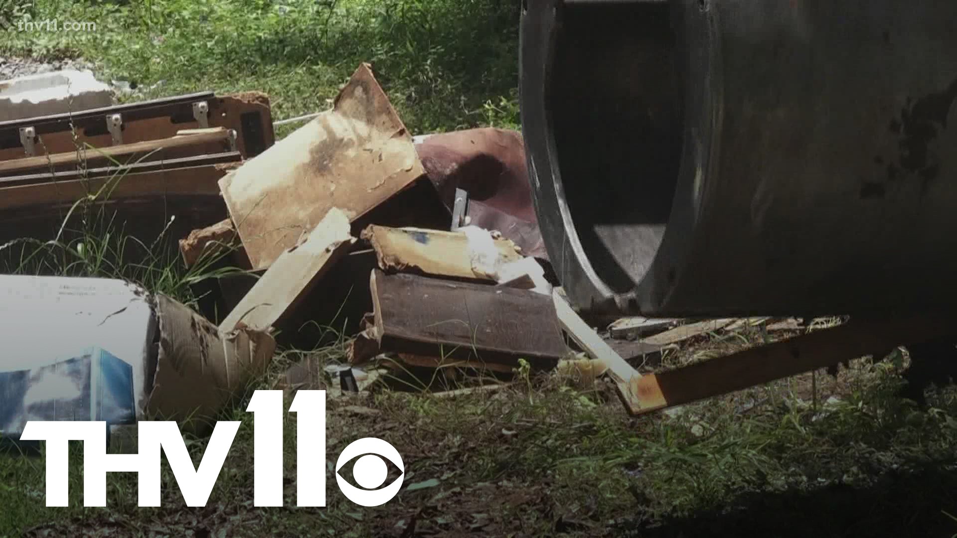 Pulaski county believes that the pandemic is to blame for a rash of illegal trash dumping in the area.