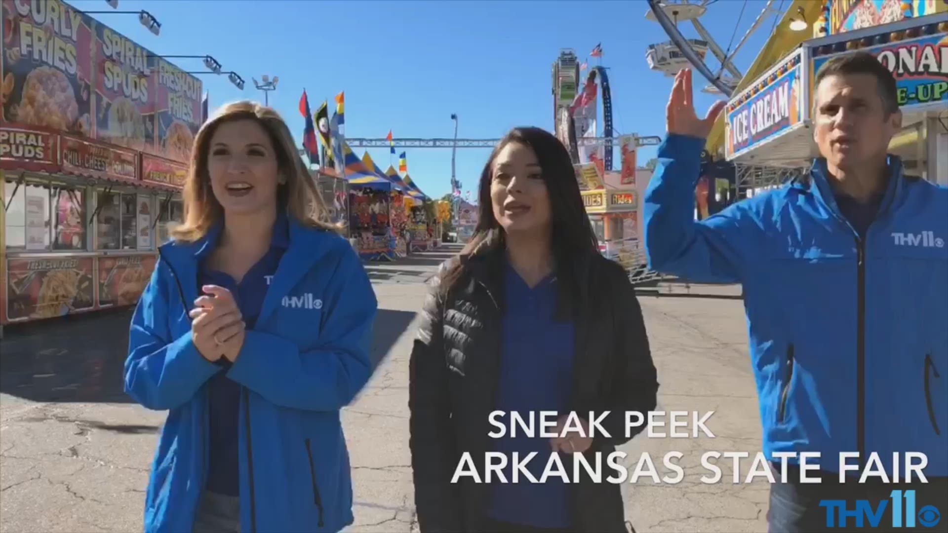 Laura Monteverdi, Rob Evans and Mariel Ruiz headed out to the 79th Annual Arkansas State Fair to give us a sneak peek ahead of the official opening at 4 p.m.