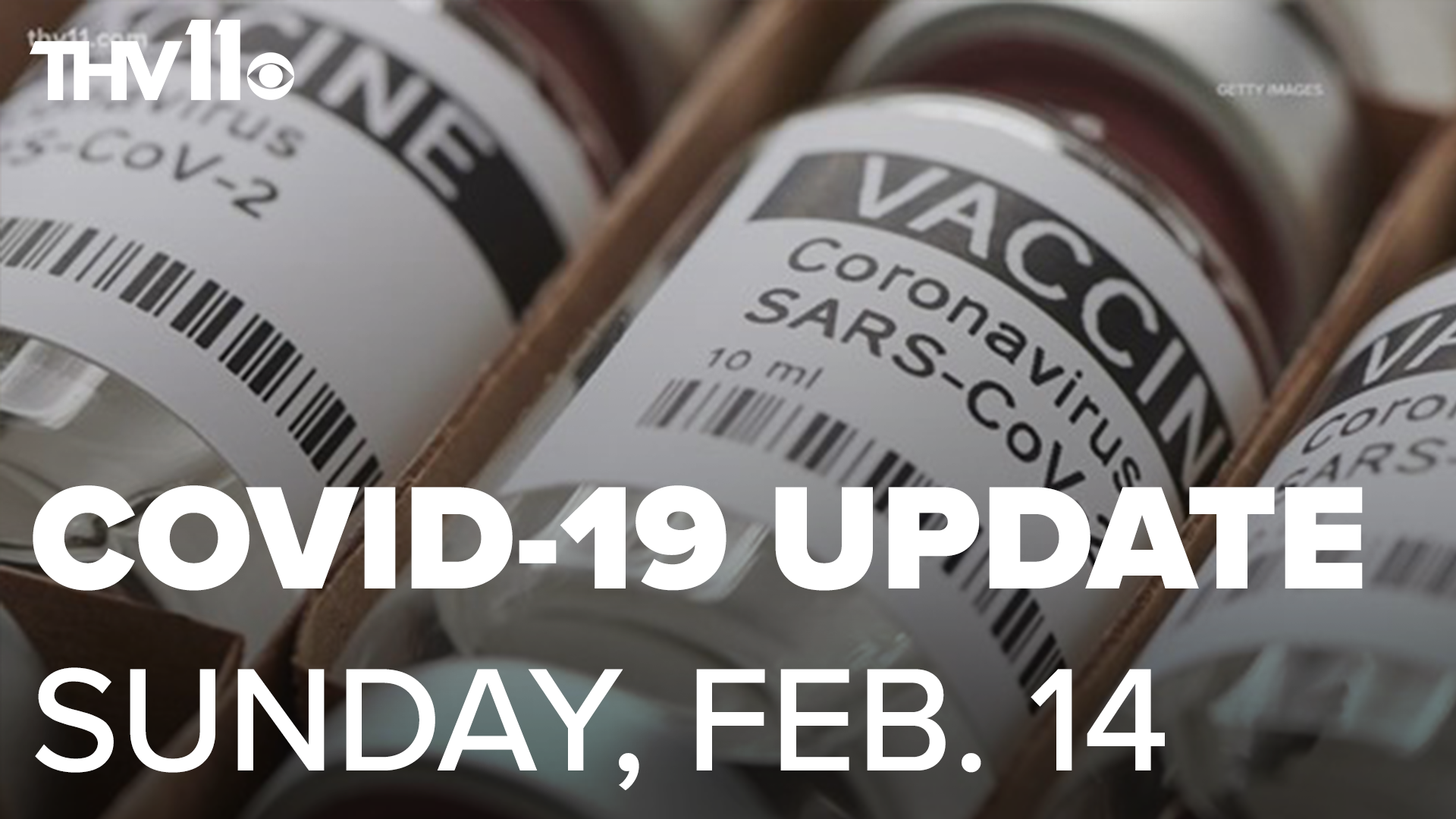 Melissa Zygowicz provides an update on the coronavirus in Arkansas for Sunday, February 14.