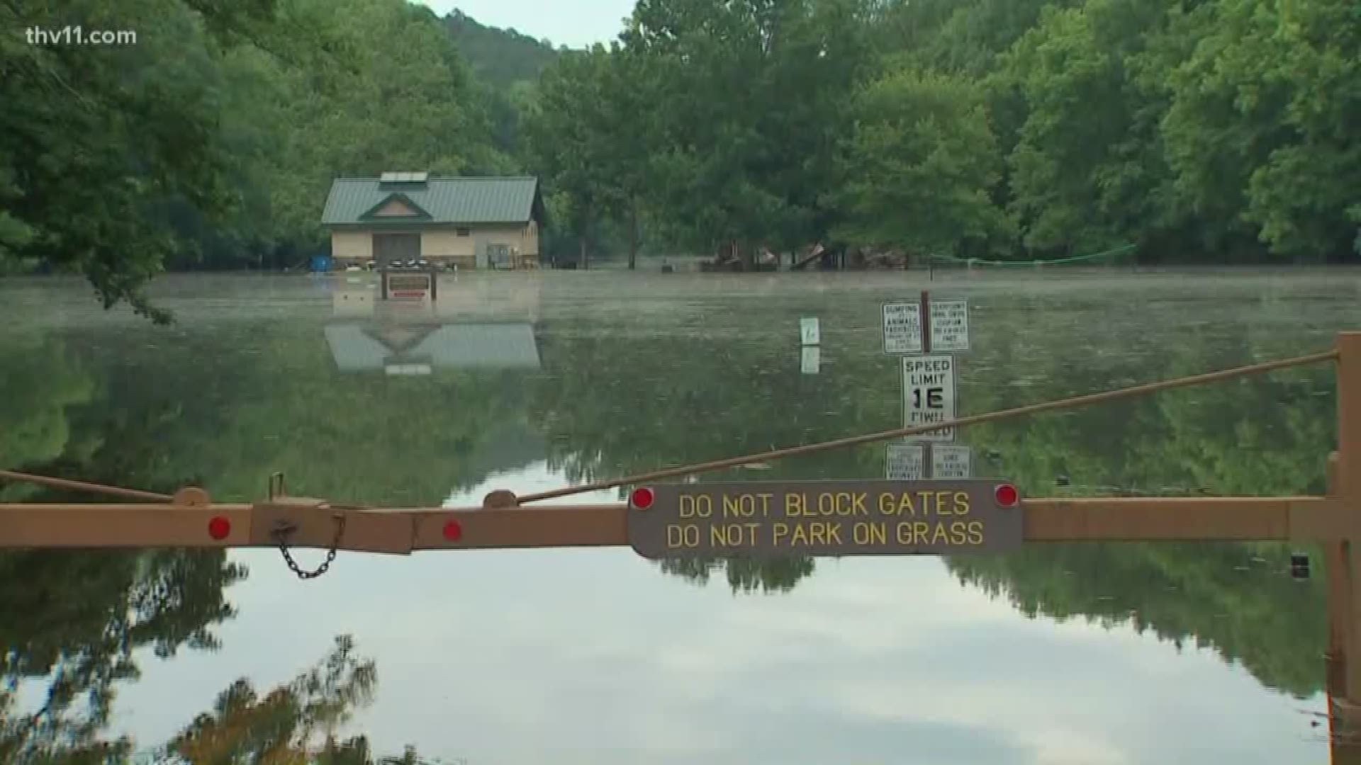 The historic flooding of the Arkansas River has reached the capital city meaning it's halfway through the state. But that doesn't mean things are improving.