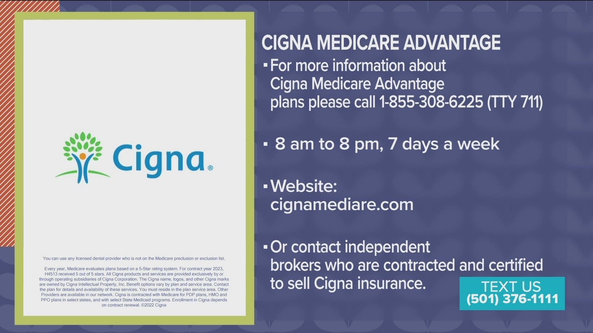 Cigna’s Medicare Advantage plans for 2023