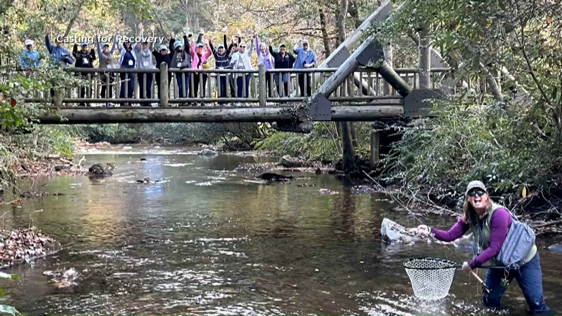 Here's how breast cancer patients use fly fishing to help with recovery ...