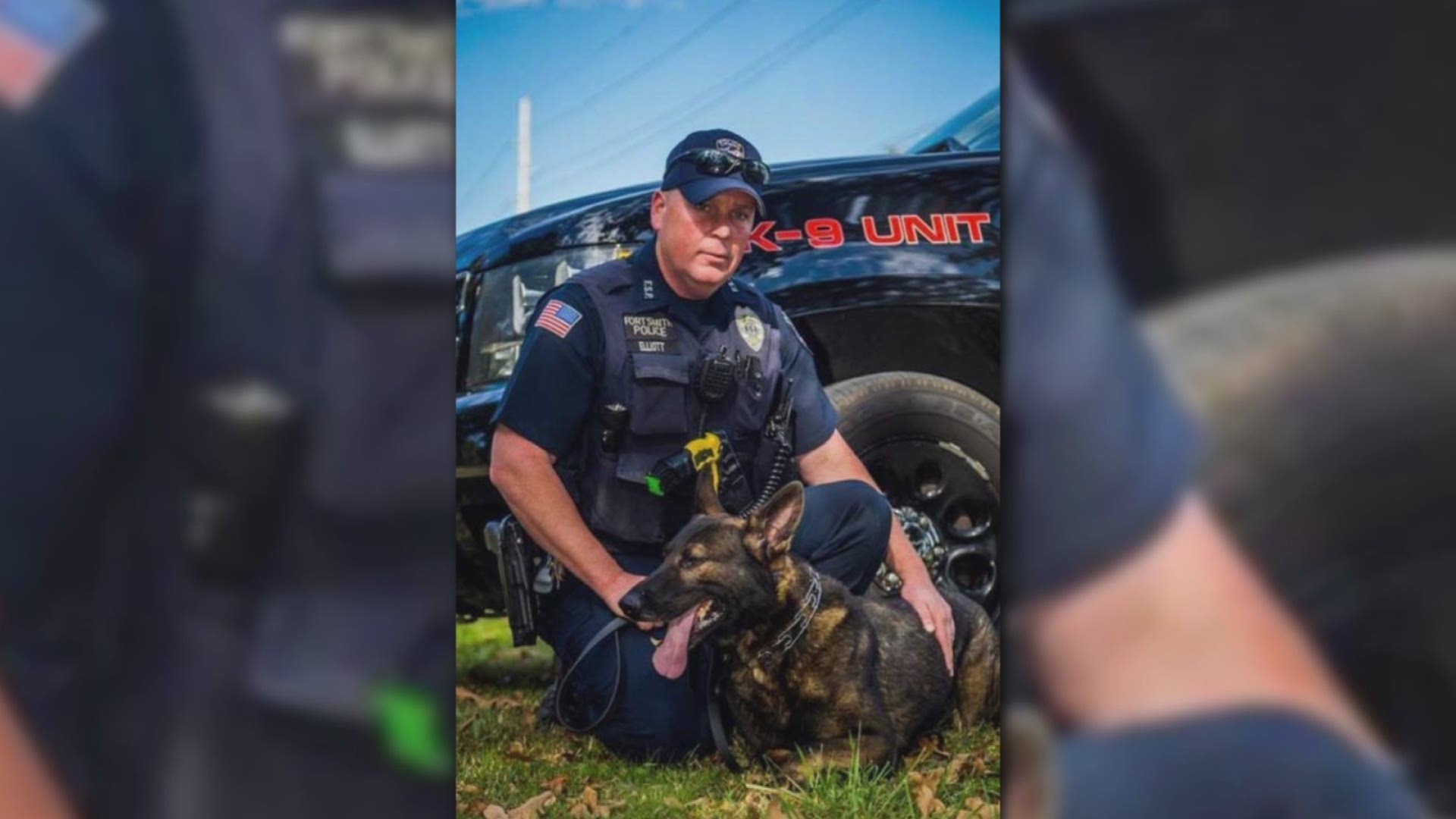 Fort Smith police say goodbye to K-9 Officer Chico