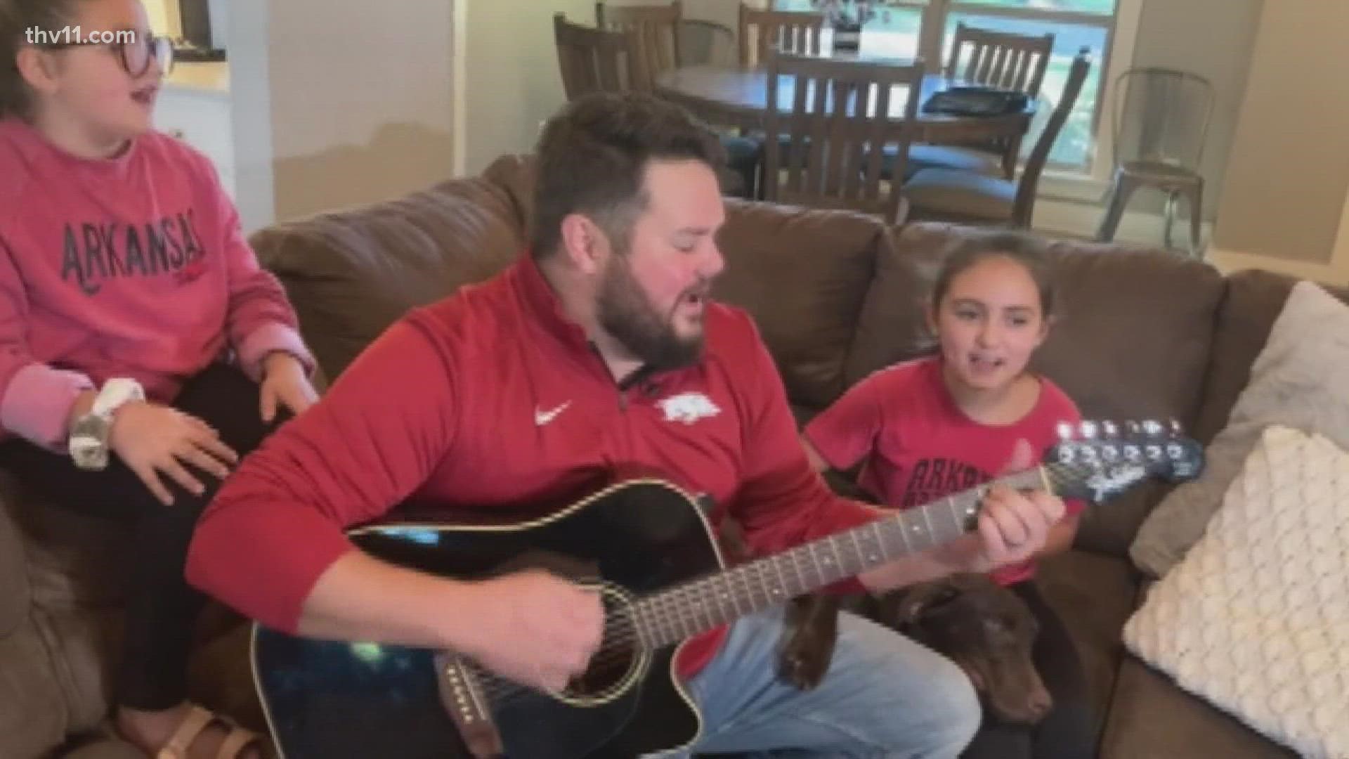 Ultimate Hog fan writes song to inspire team