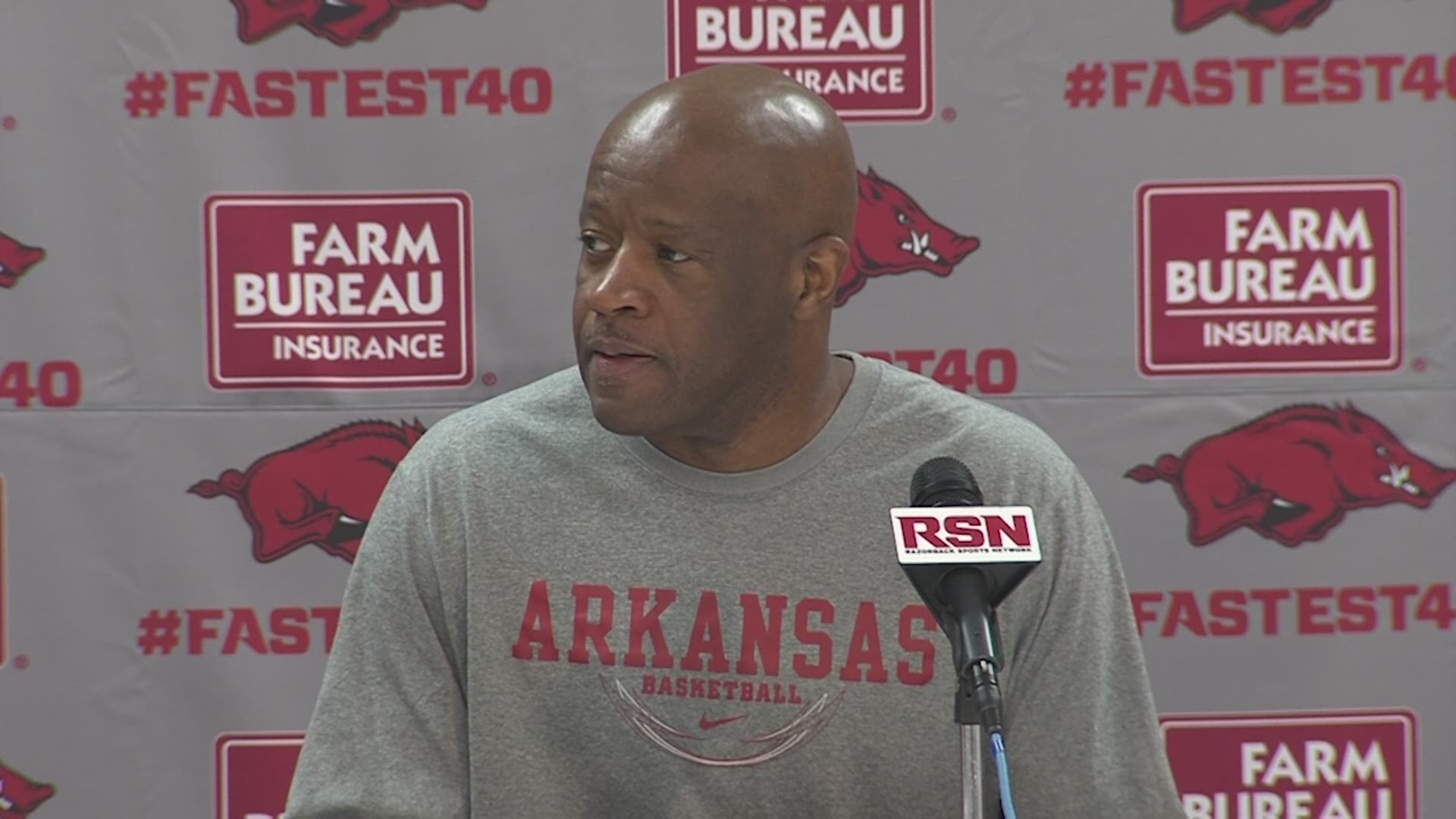 Mike Anderson previews battle with LSU