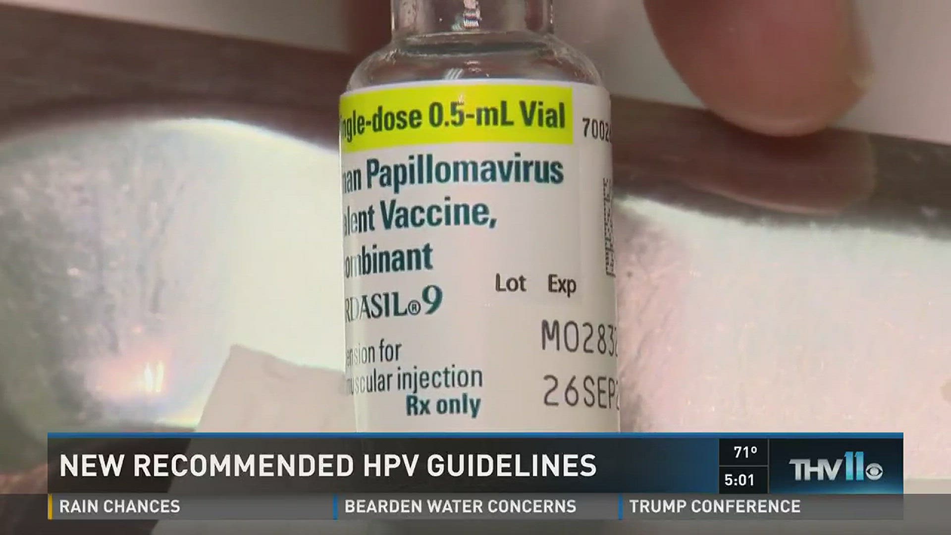 The CDC implements new HPV vaccination guidelines