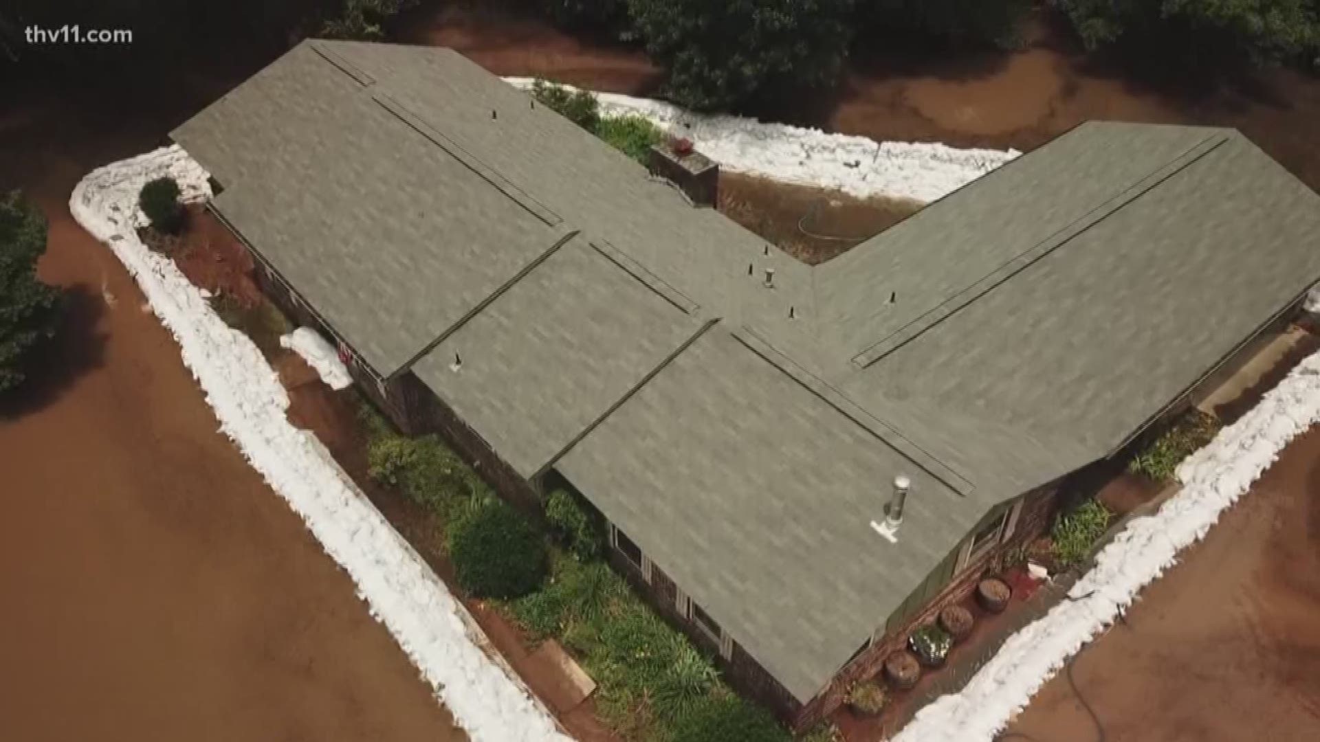 10,000 sandbags later, this Conway home is the last surviving home in the neighborhood.