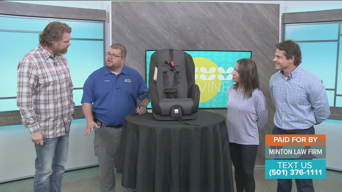 Minton Law Firm promotes Car Seat Safety