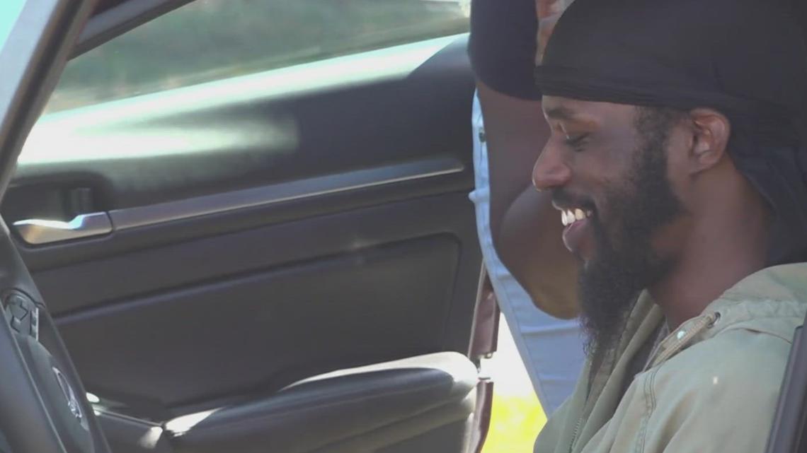 'I want to thank God' | North Little Rock veteran gifted car after overcoming homelessness