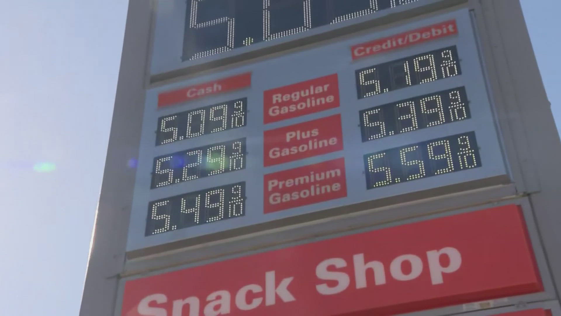 U.S. gas prices are up nearly 50 cents in the past week | thv11.com