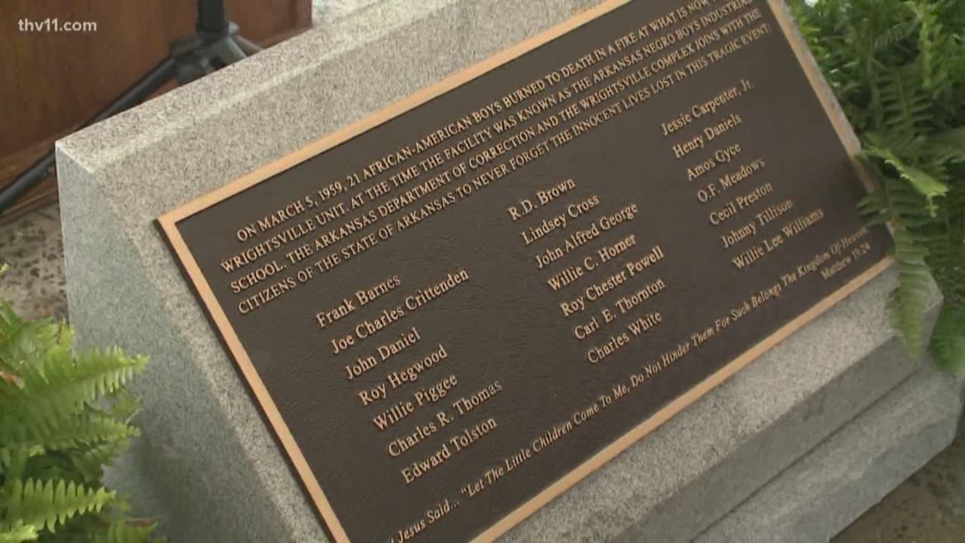 There's a new memorial marking a tragic history.