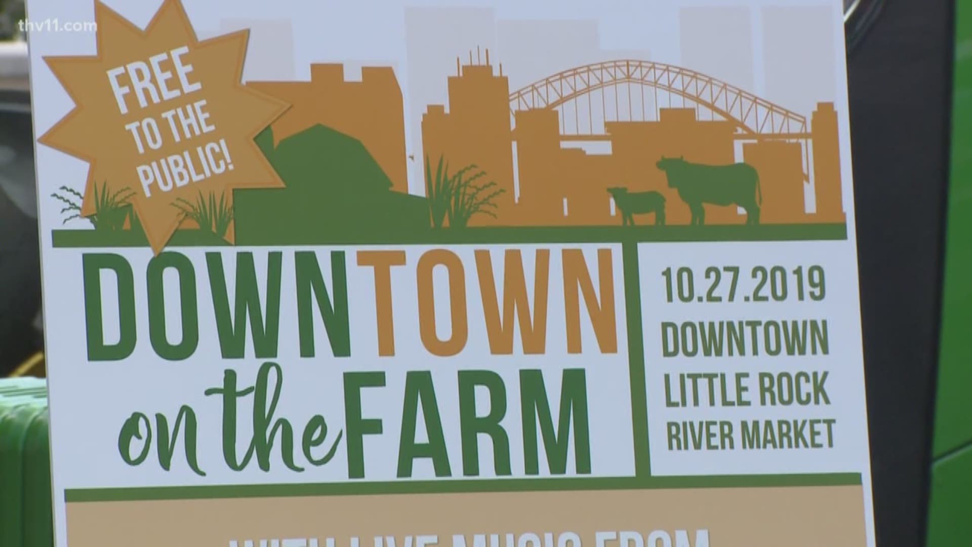 One event aims to bring rural Arkansas to the spotlight in urban Little Rock as Arkansas Rice and downtown Little Rock partnership announces the new 'Downtown on the Farm.'