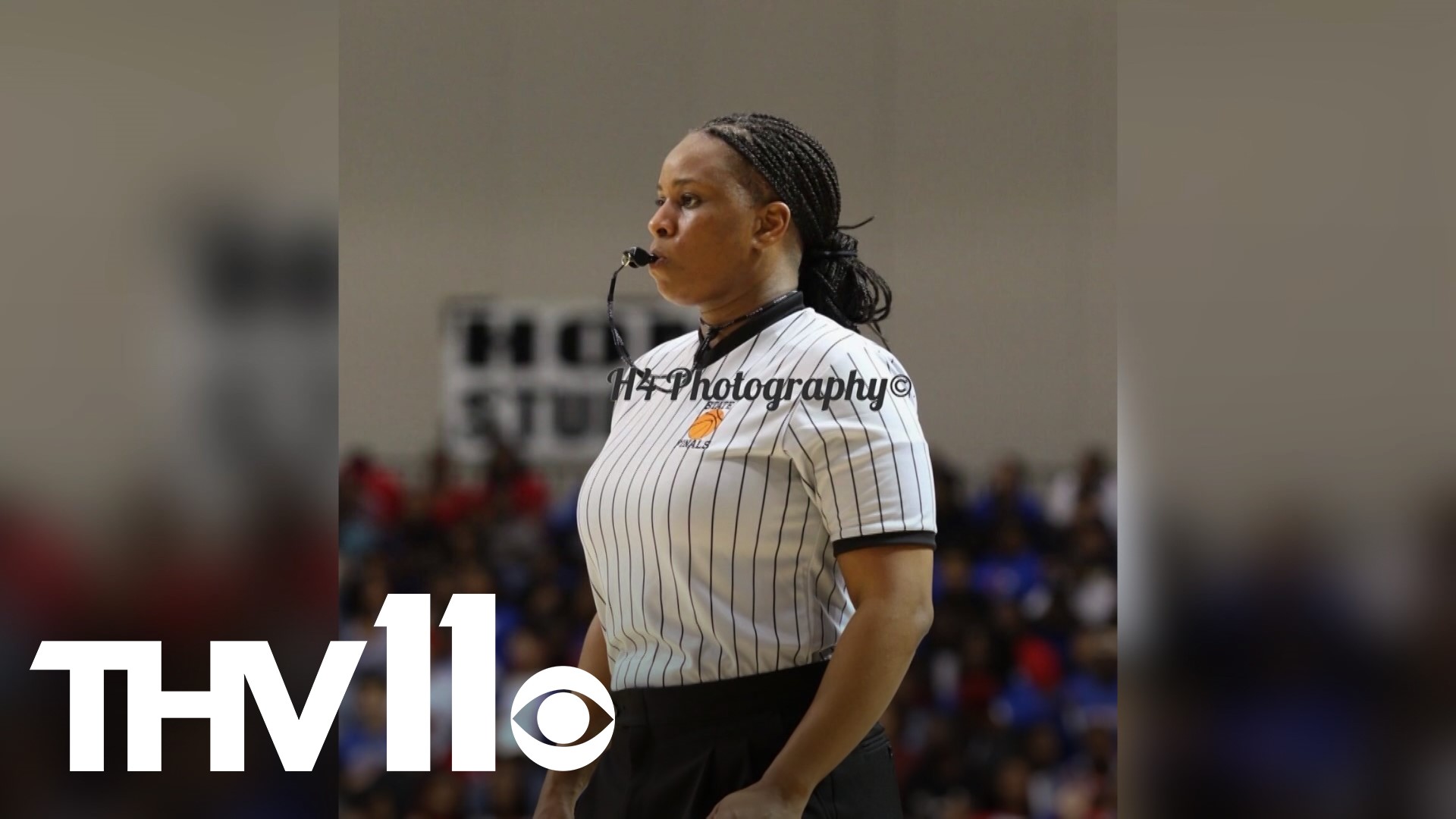 Carey Smith is breaking barriers as a woman referee here in Arkansas!