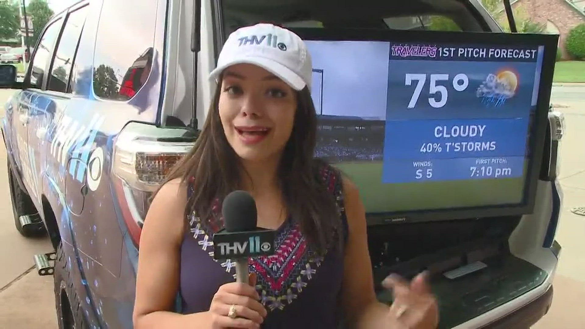 Meteorologist Mariel Ruiz talks about WxForce11 at the Arkansas Travelers game, the Travs forecast and the upcoming THV11 night at the Travs.