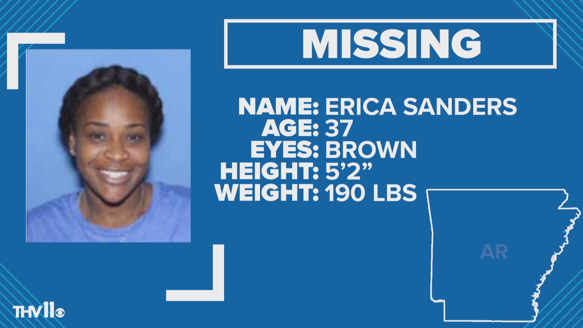 LRPD is searching for 37-year-old Erica Sanders.