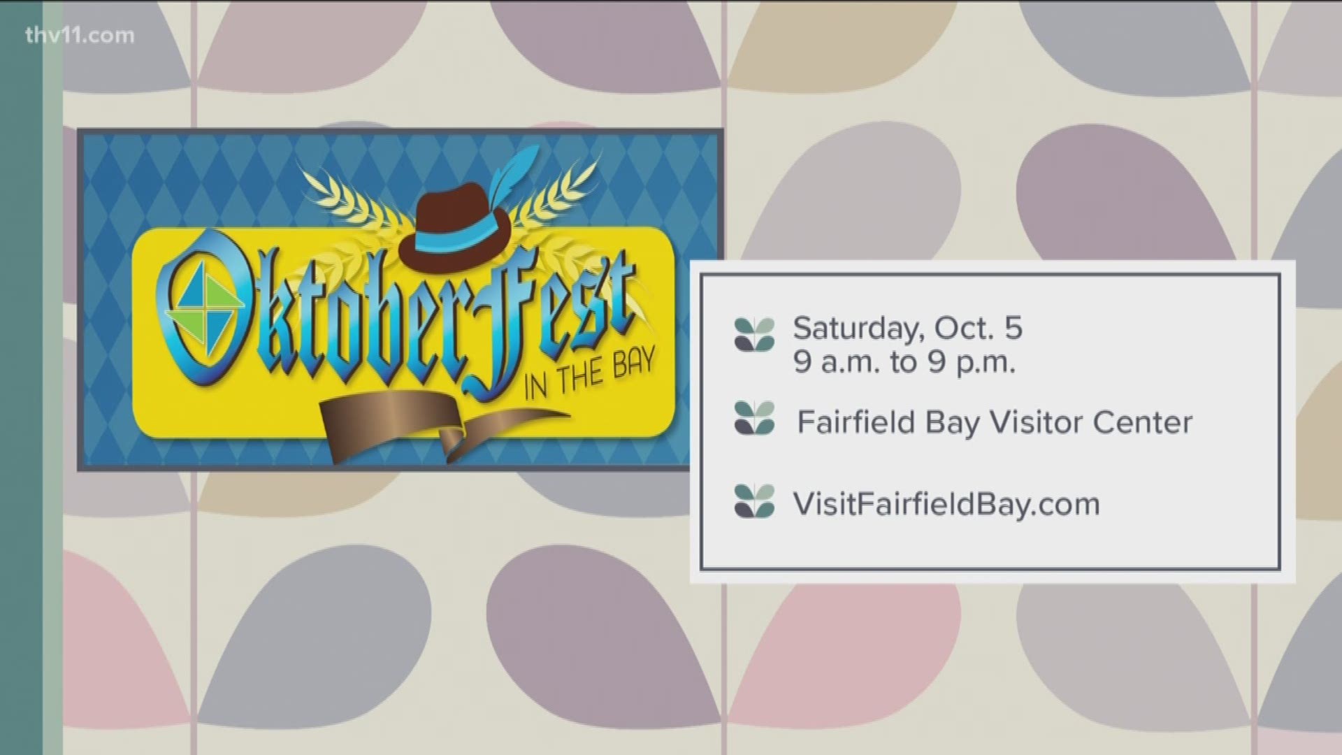 Fairfield Bay is rolling out the barrel this weekend with the 5th Annual Oktoberfest at the Bay.
