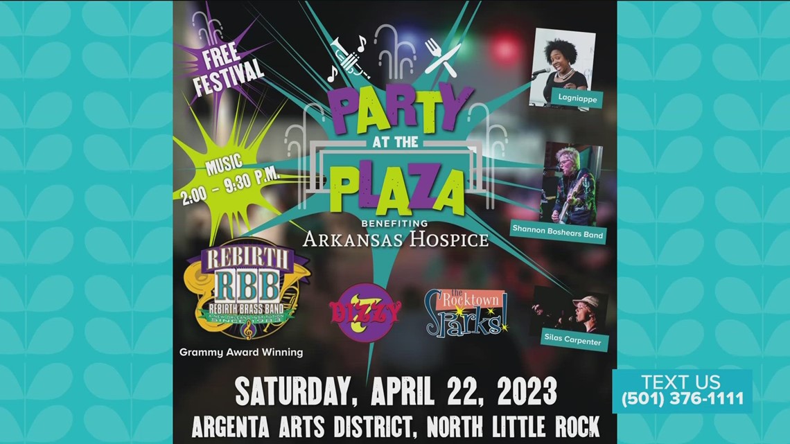 "Party At The Plaza" returns to the Argenta District in North Little Rock