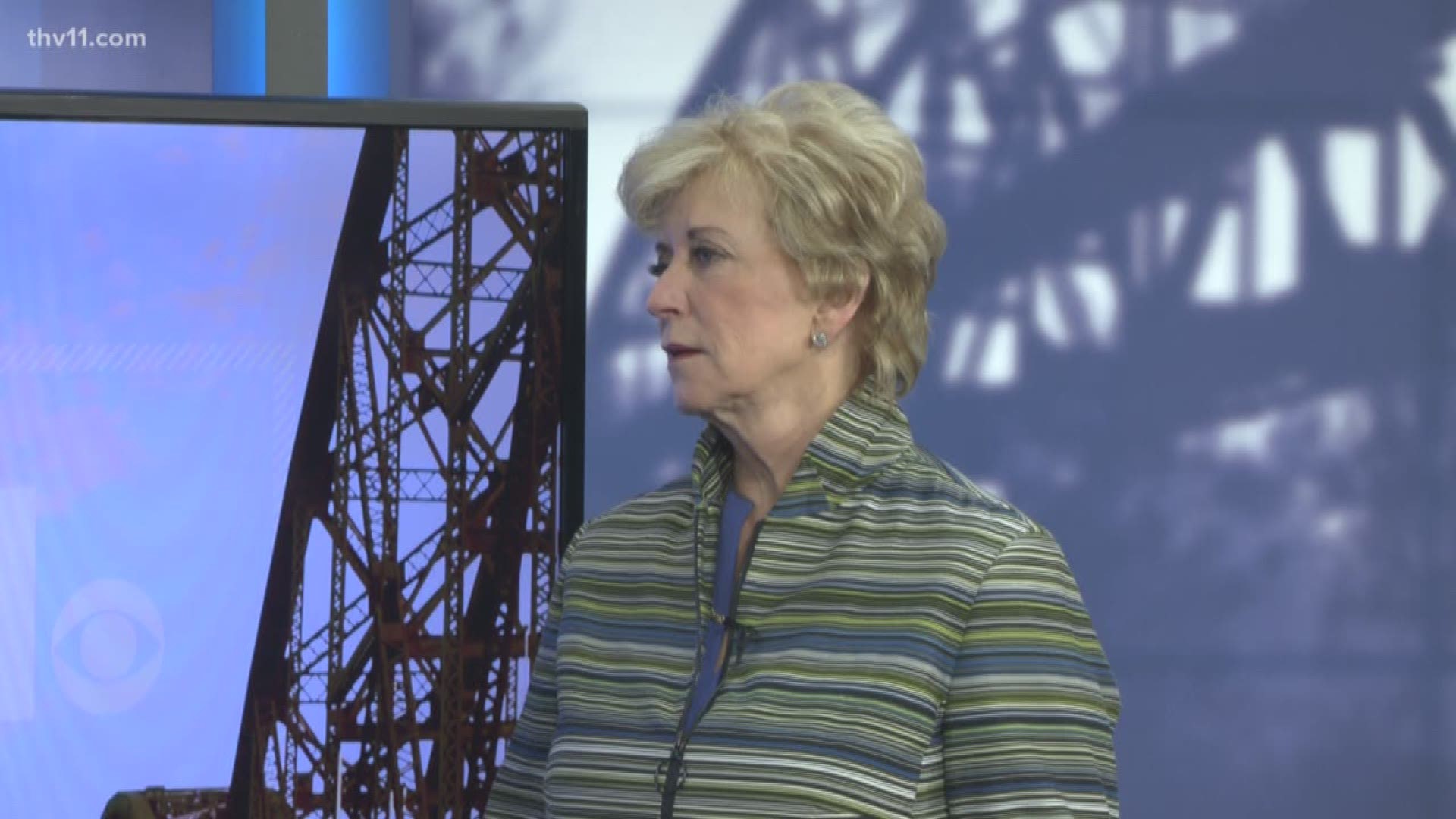 Linda McMahon stopped by THV11 to highlight the role of small businesses in economic growth.