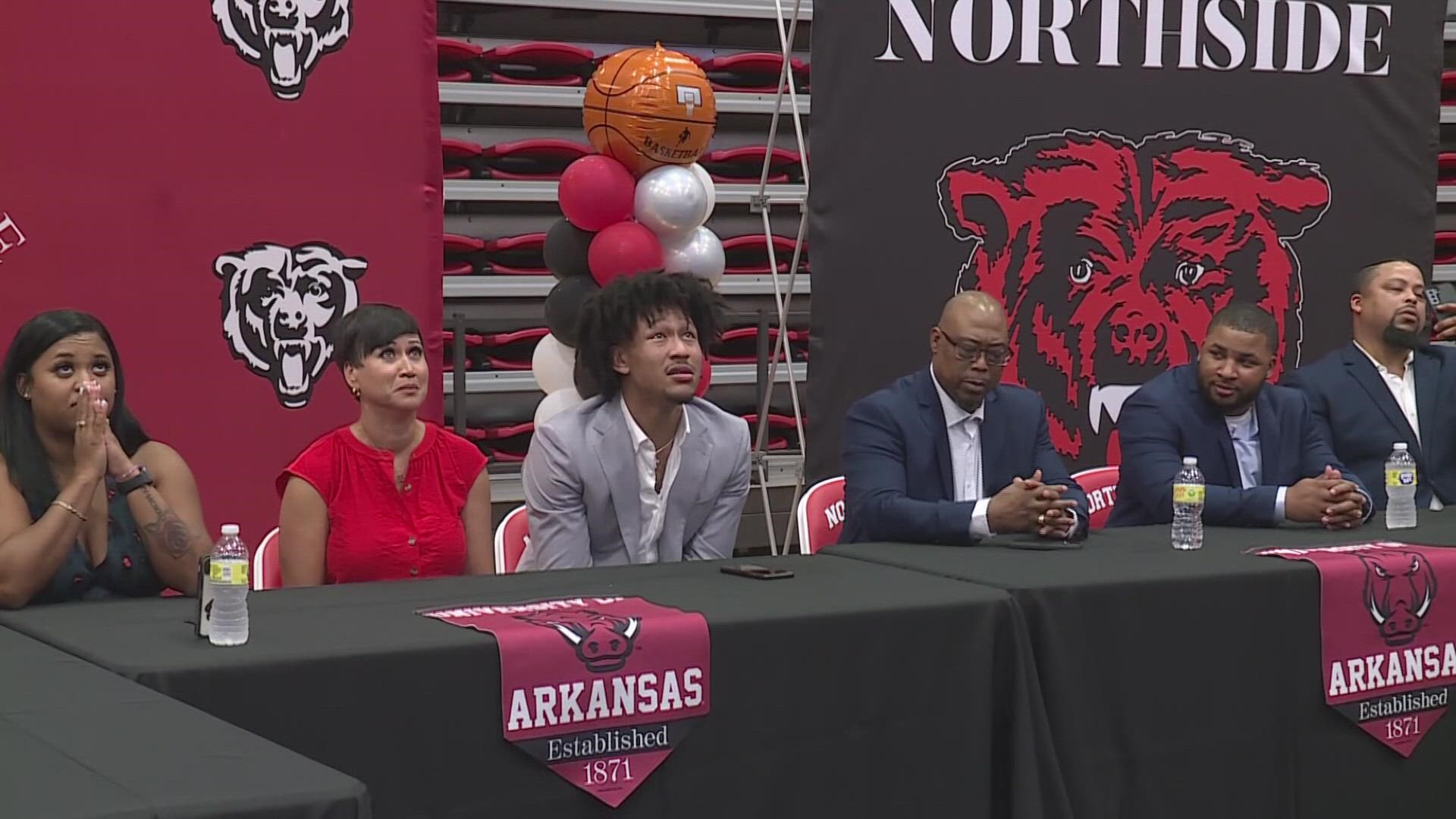 2022 NBA Draft: Oklahoma City Thunder select Jaylin Williams, Arkansas  center - On3