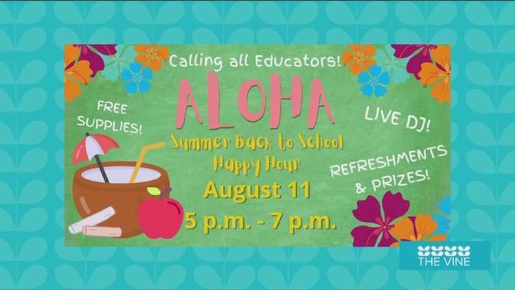 Aloha Summer Back to School Happy Hour with the Mosaic Templars Cultural Center