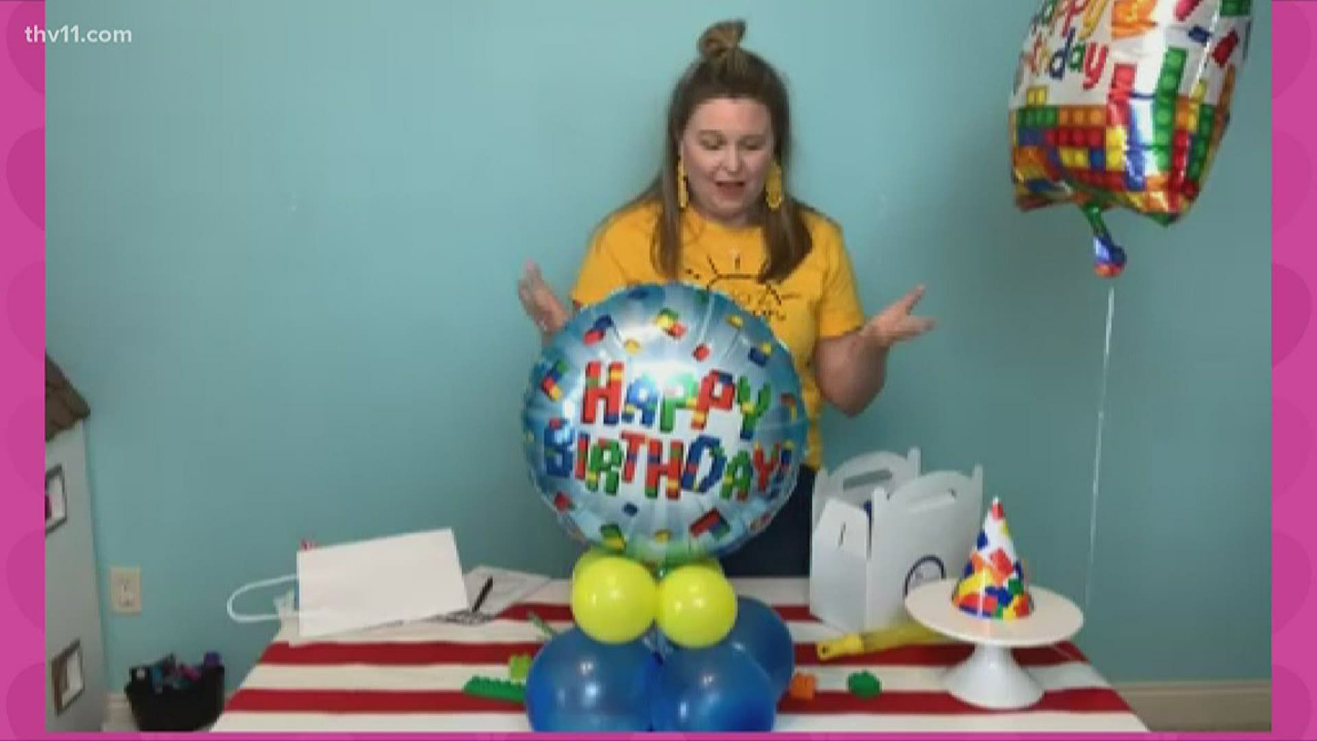 Krista Ryken with K to Z Design shares how she planned a great birthday party for her son while allowing all the guests to stay at home.