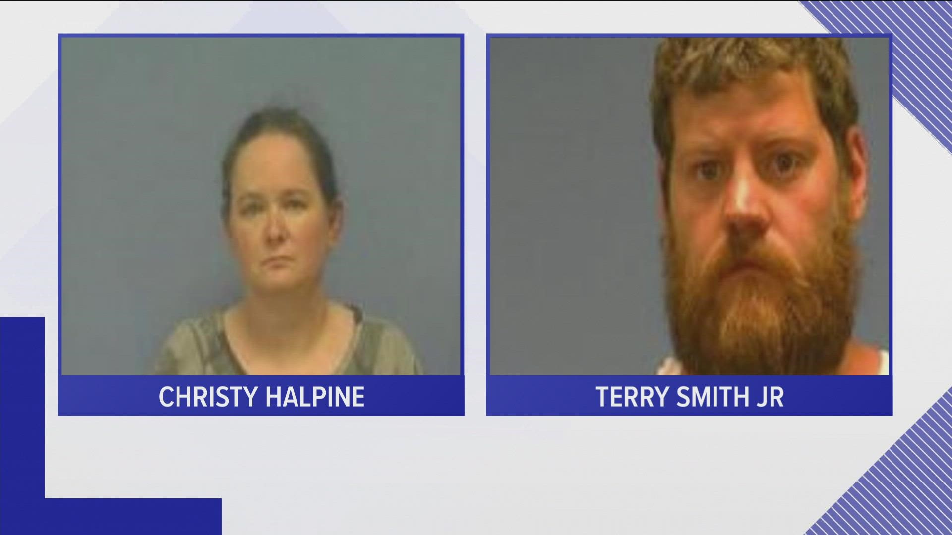 Saline County deputies responded to a domestic issue that allegedly was a fight between two people that were trafficking a minor.