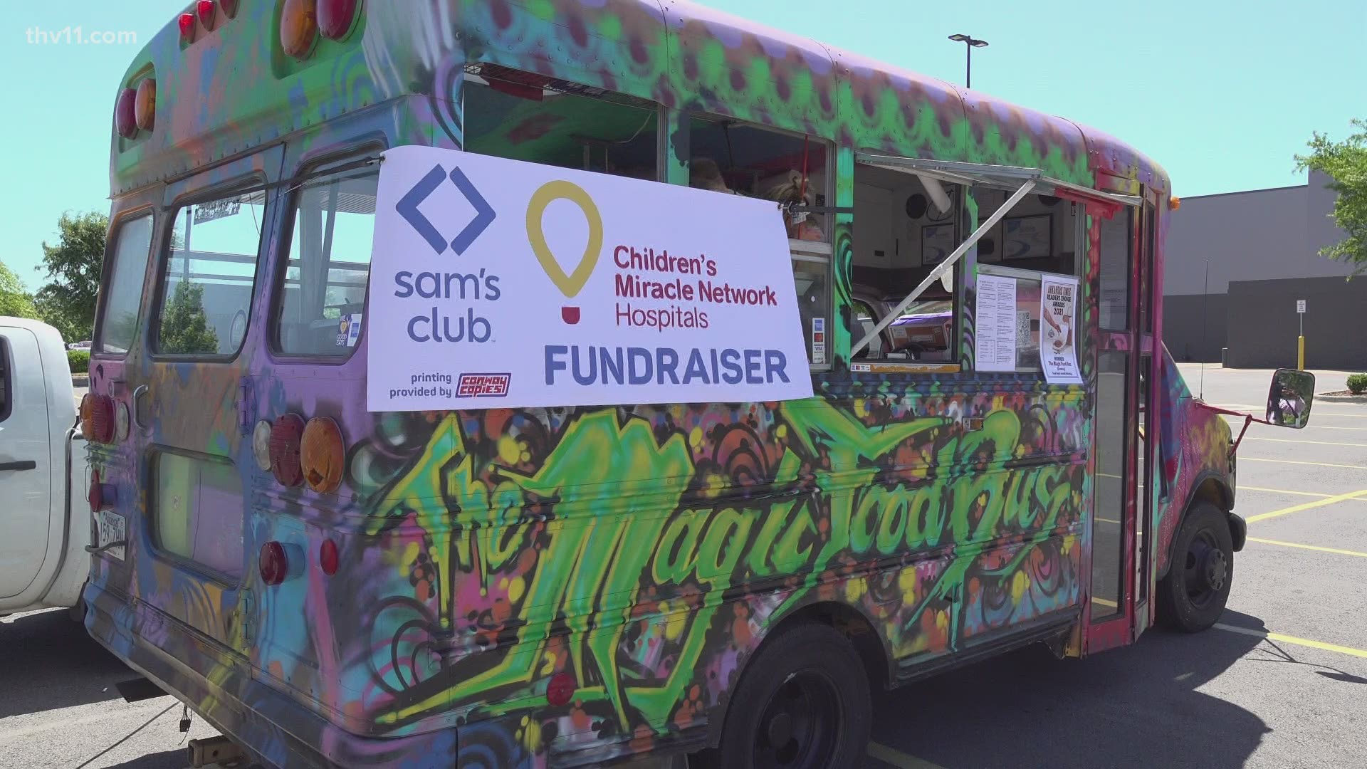 Sam's Club in Conway partnering with local food trucks to help raise money  for Arkansas Children's Hospital 