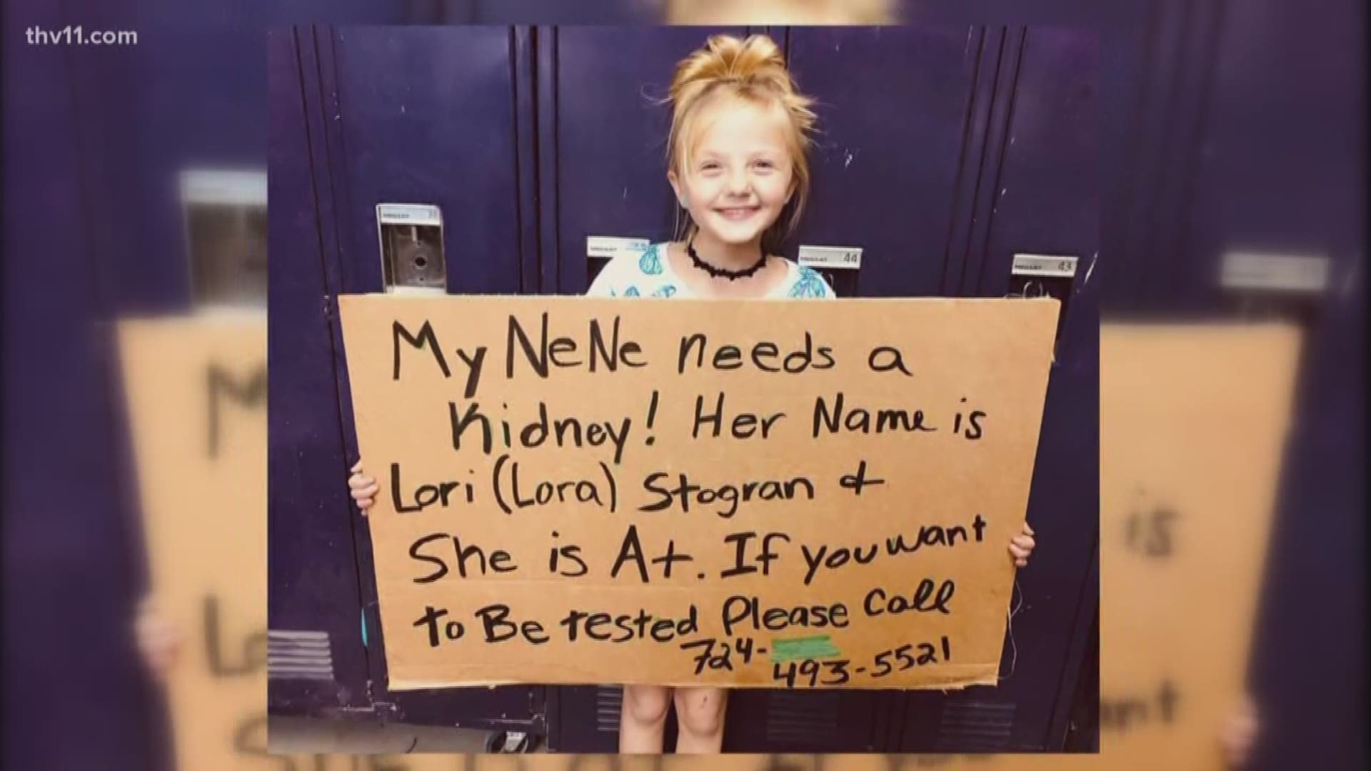 A central Arkansas girl puts out a desperate plea on social media to help find an organ donor for her grandmother.