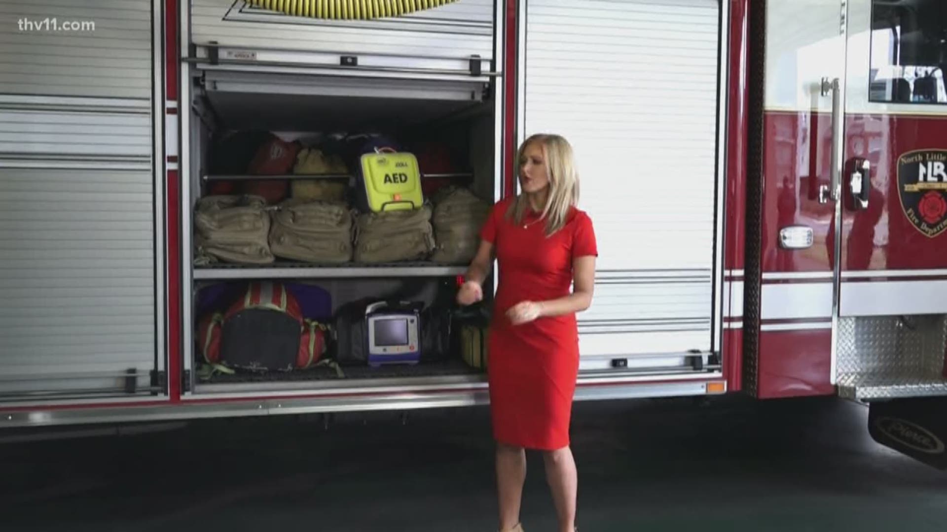 The North Little Rock Fire Department has new AEDs to help them save lives in the event of an emergency.