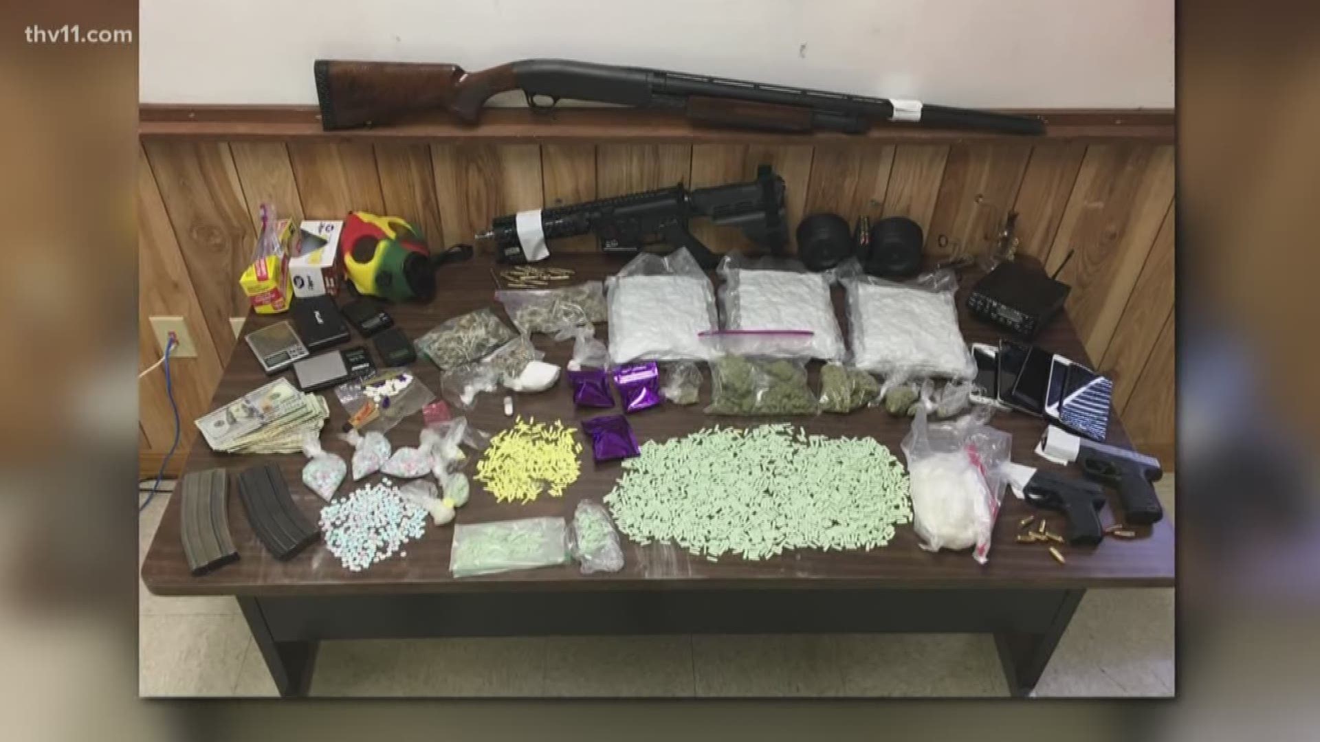 Officers seize over $130K worth of drugs in Searcy