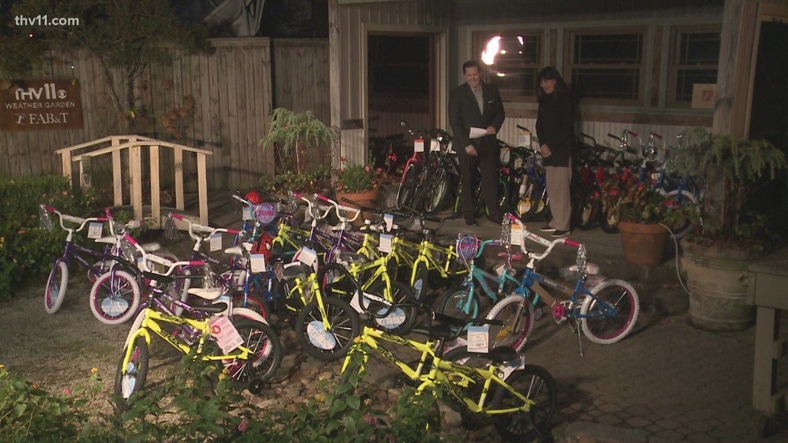 THV11 donates bikes to Boys & Girls Club for Christmas