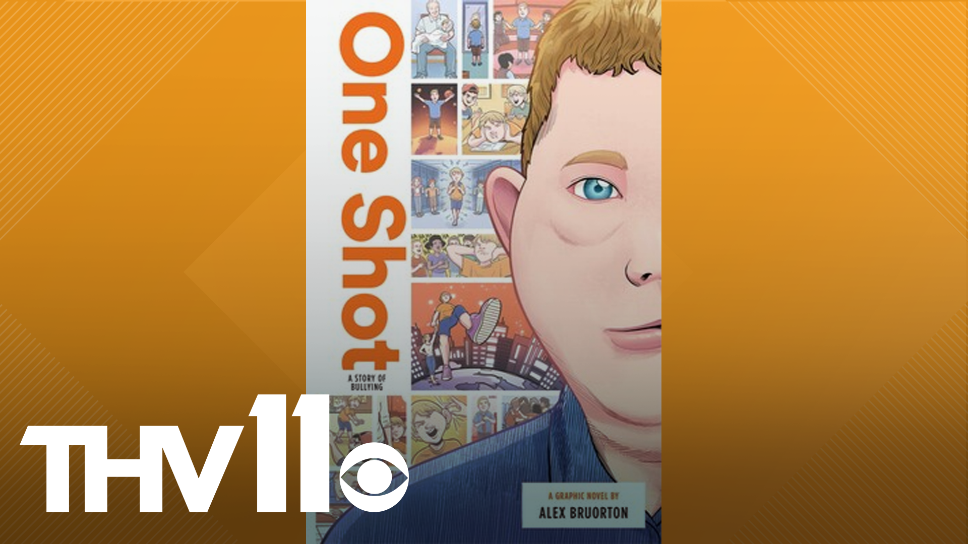 12-year-old Alex Bruorton, aka One Shot, has officially published a graphic novel. Born with CLOVES syndrome, he wrote a book about overcoming bullying.