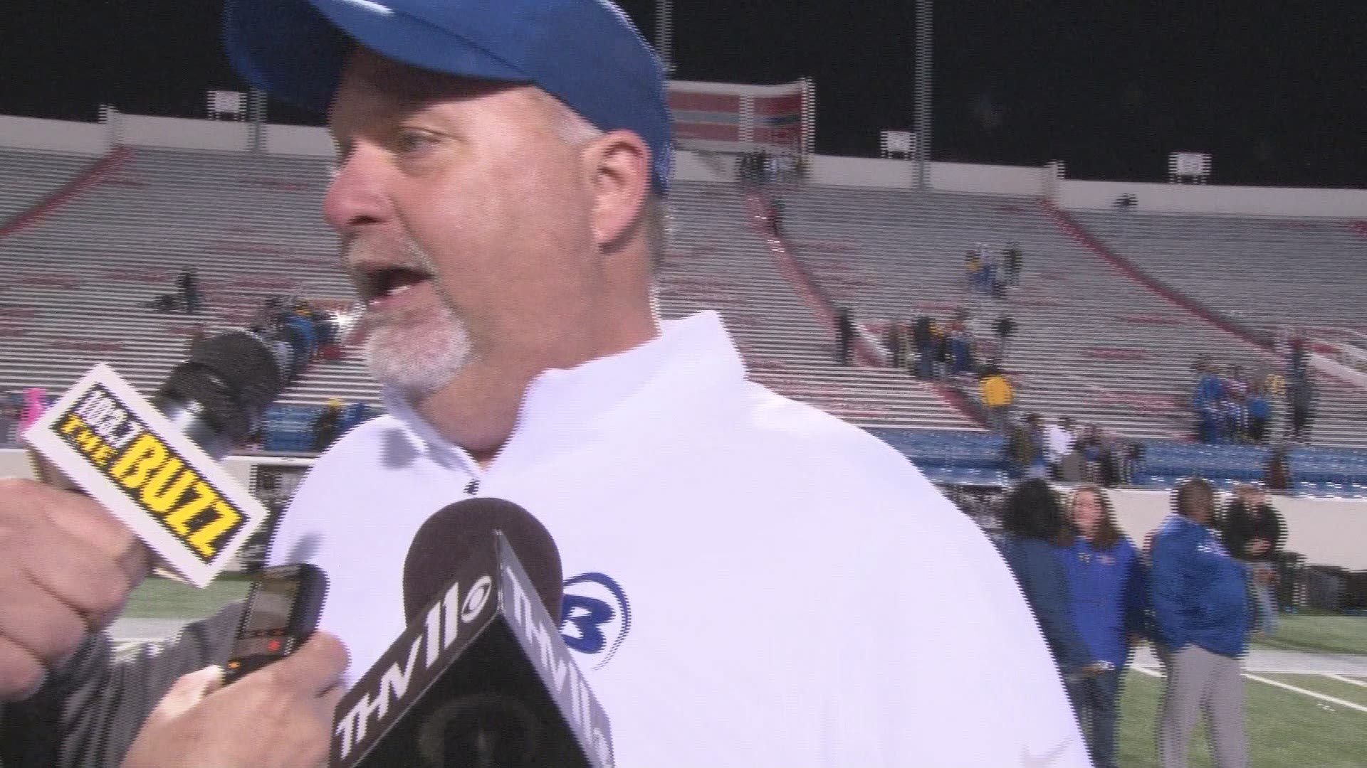 Buck James talks 7A title win over NLR