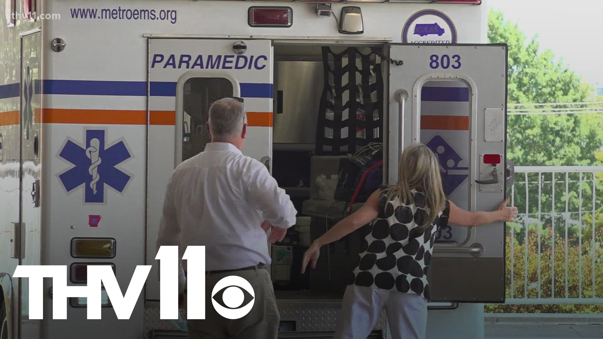 The decreasing number of ICU beds throughout Arkansas has caused an increase in wait times for ambulances that are looking for a bed for patients.