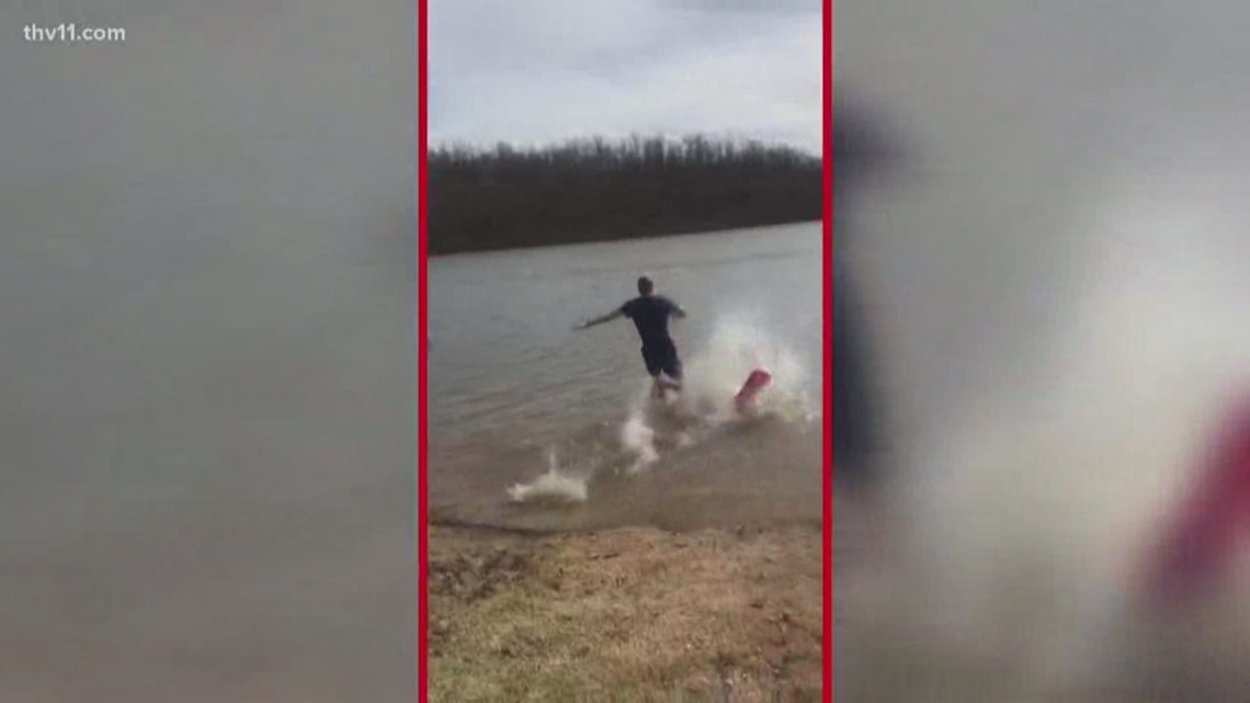 Polar Plunge fundraiser in Conway  thv11.com