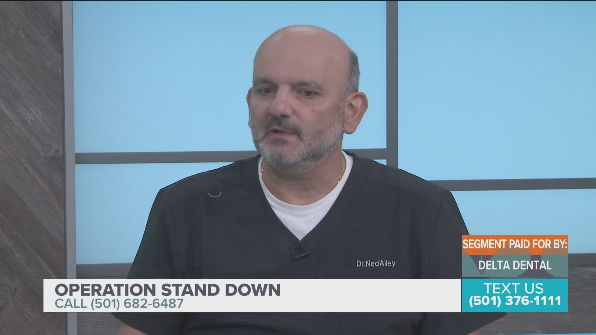 Delta Dental's Operation Stand Down gives veterans free oral care. Dr. Alley explains how service members can sign up for this program.