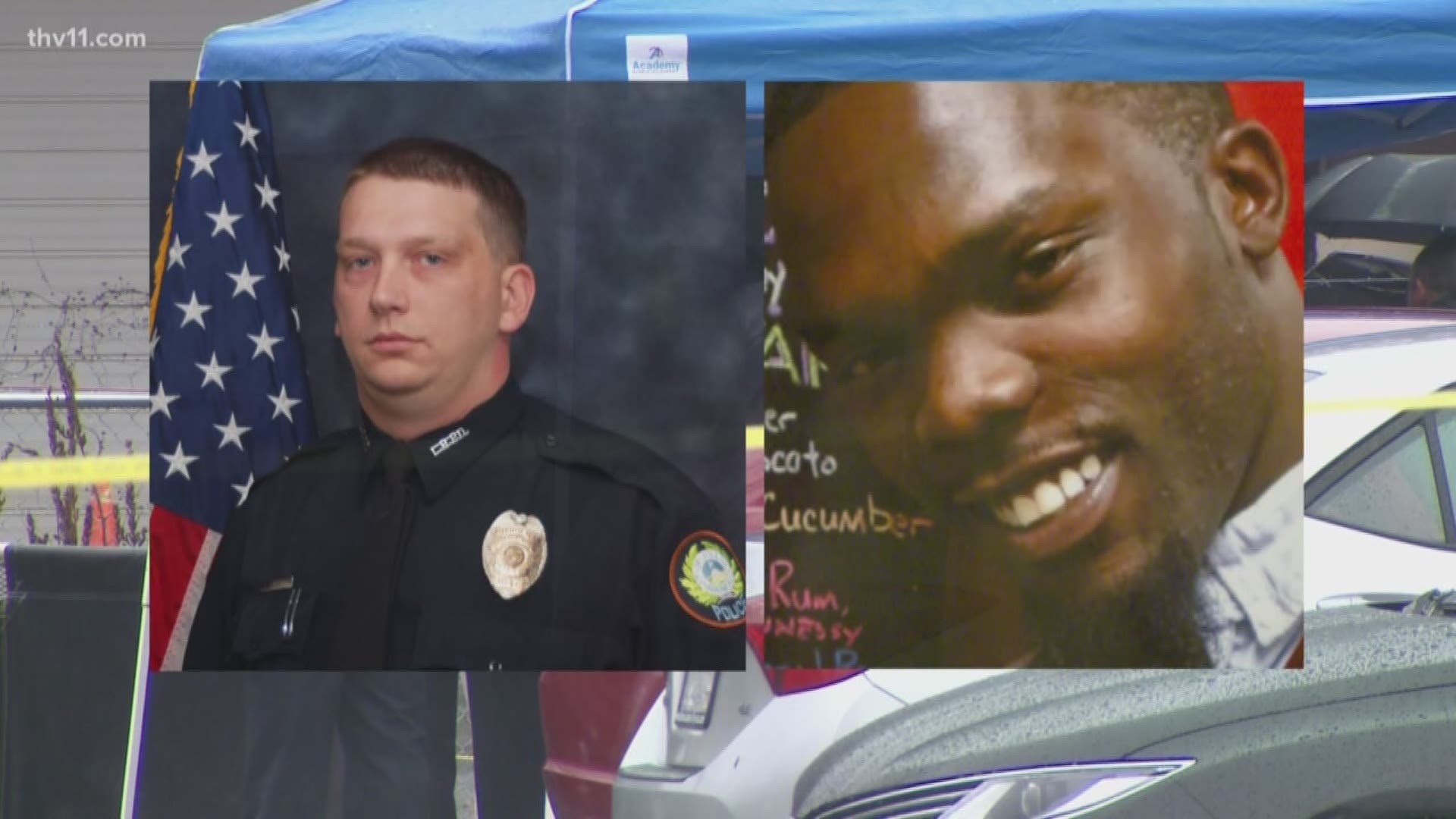 We're hearing from attorneys for Little Rock police officer Charles Starks and the family of Bradley Blackshire.