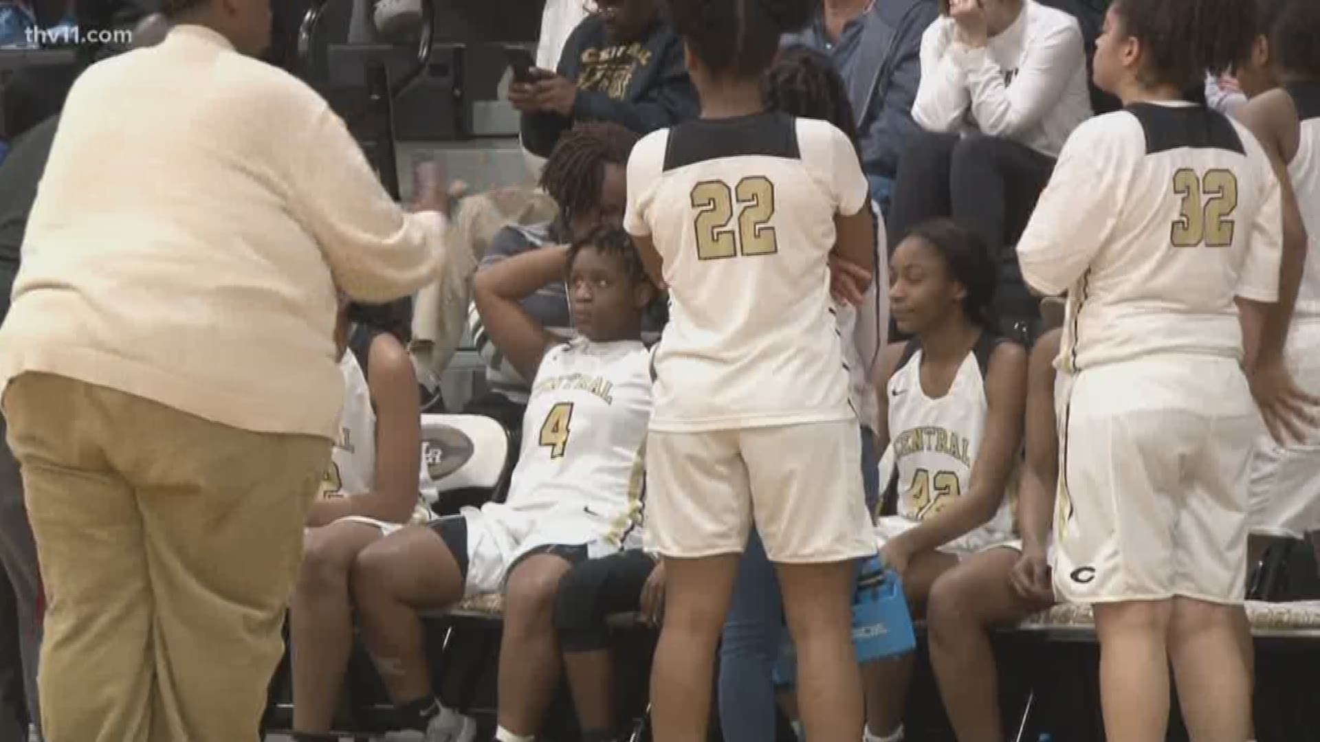 A one point game after the first quarter, Conway went on to cruise to a 48-34 win over Little Rock Central.