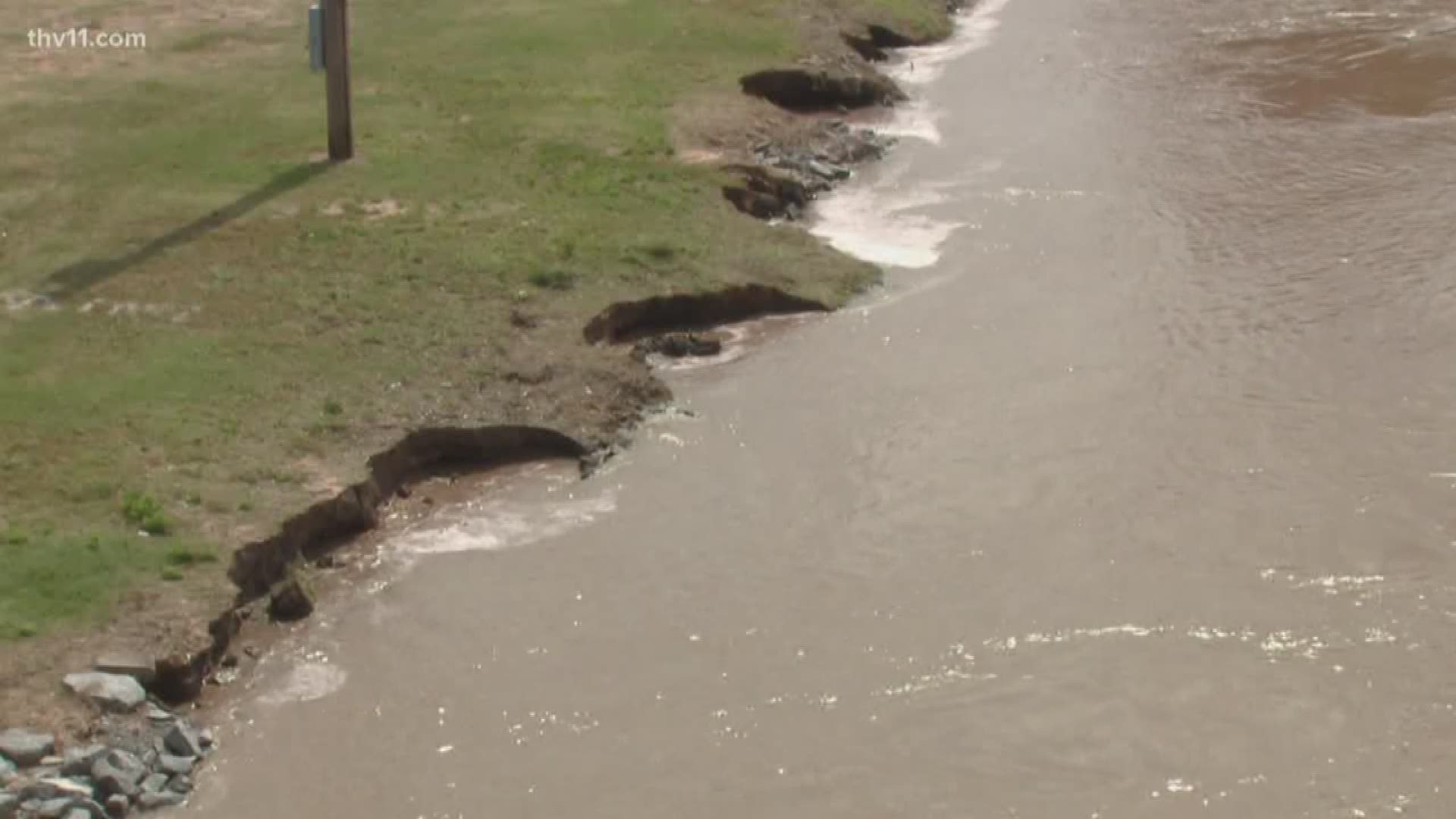 A few levees have already been over-topped. That's how we know this is a historic event.