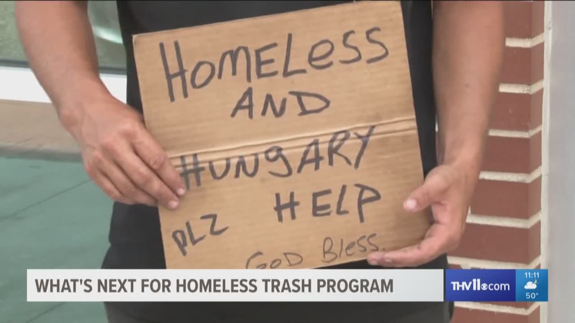 Starting in April, homeless people in Little Rock will be able to pick up trash and get paid minimum wage.