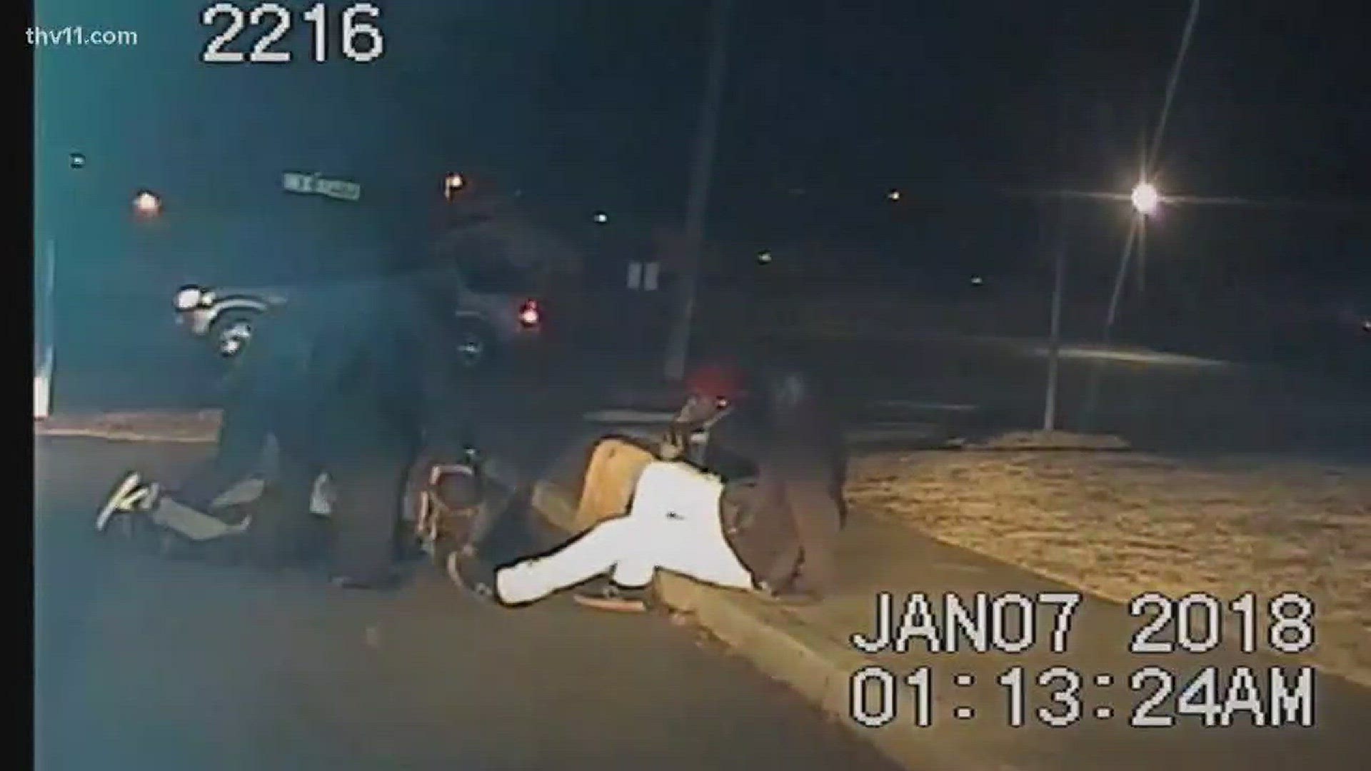 We explain the choices we made in showing the video of the North Little Rock police dash cam video in which Charles "CJ" Smith is shot and killed.