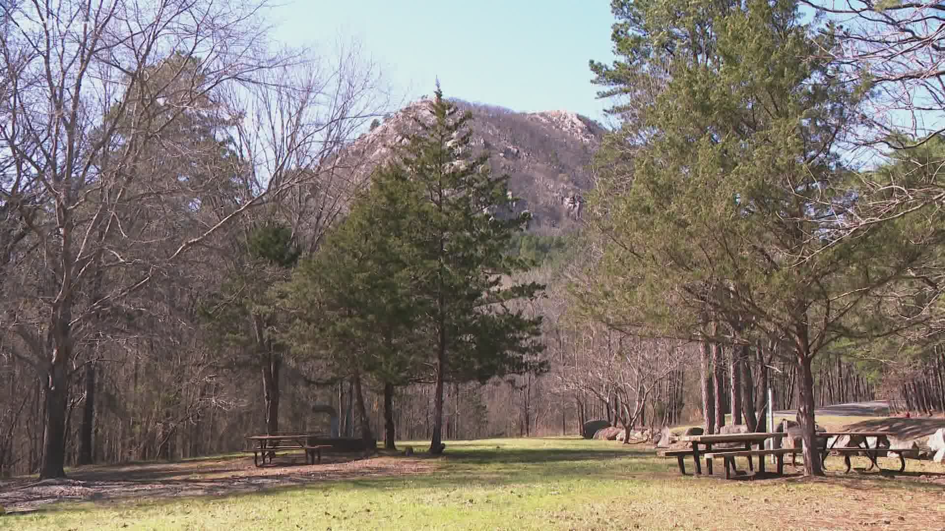 It's the perfect time to explore the new trails that just opened at Pinnacle Mountain.