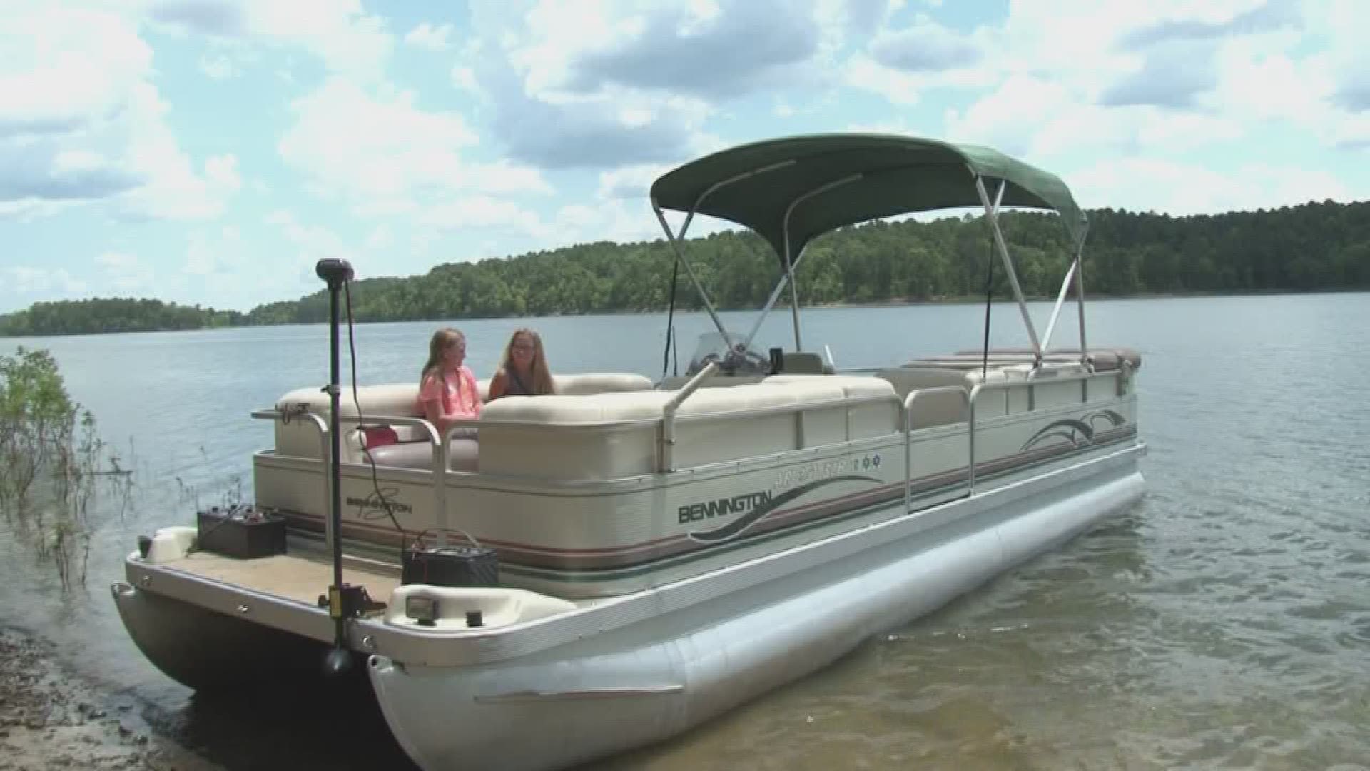 The accident happened during a family outing here on DeGray Lake on Sunday, July 1.