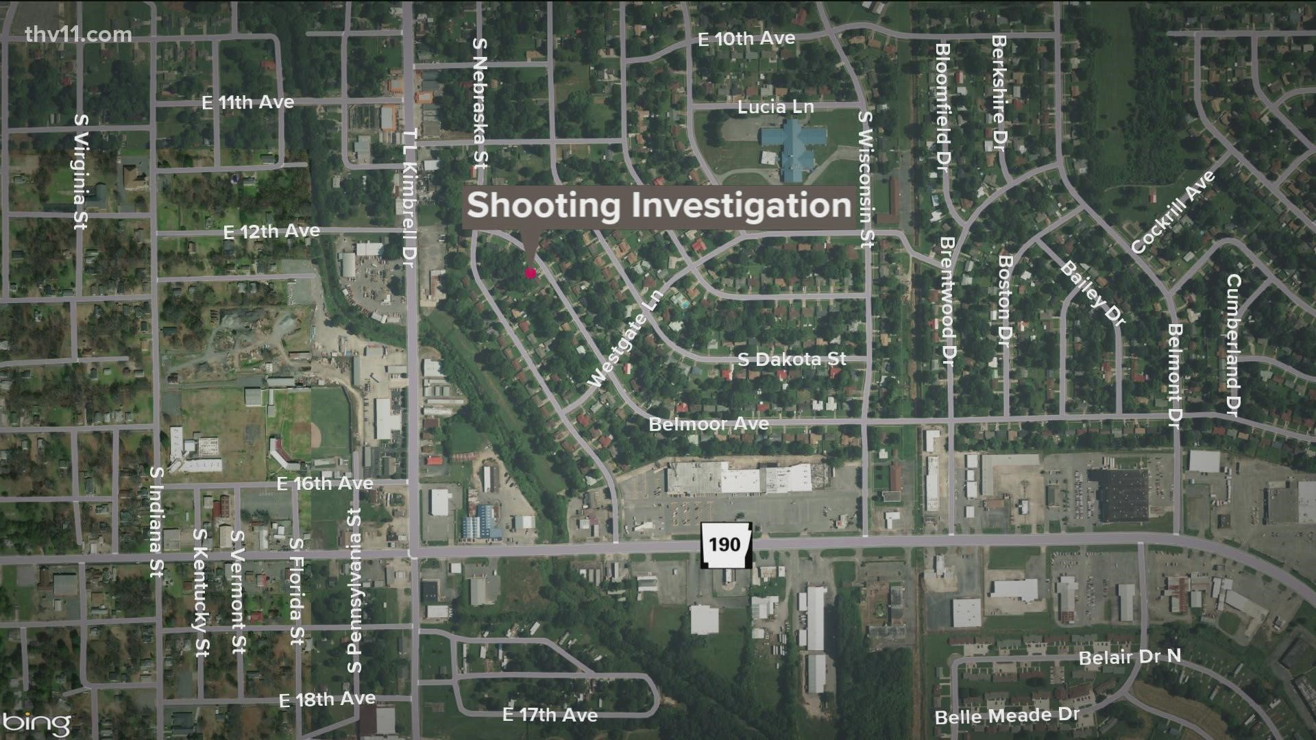 Police investigating shooting on Belmoor Drive in Pine Bluff
