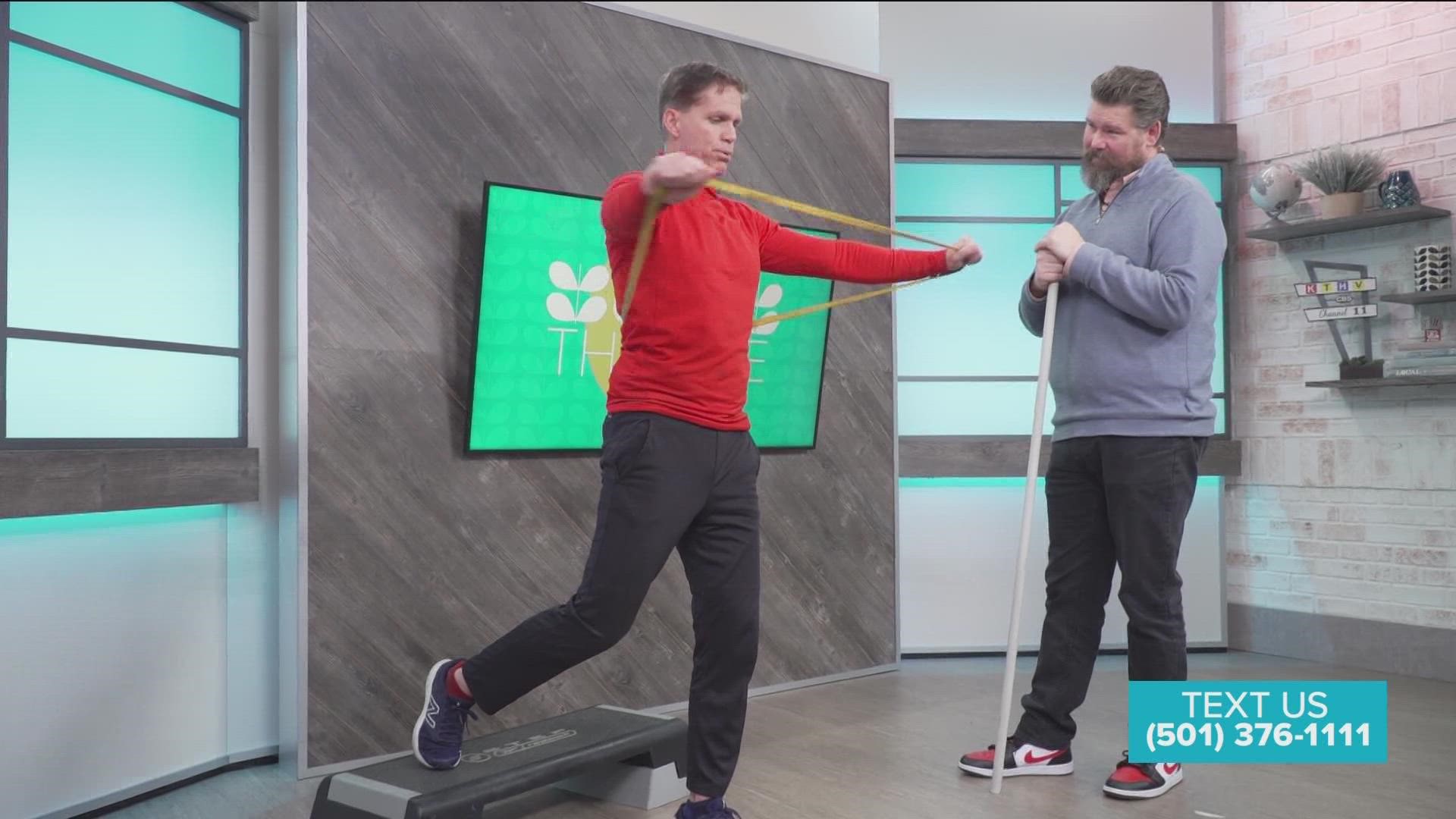 Jeff McDaniel is back in studio with an easy and quick workout anyone can do.