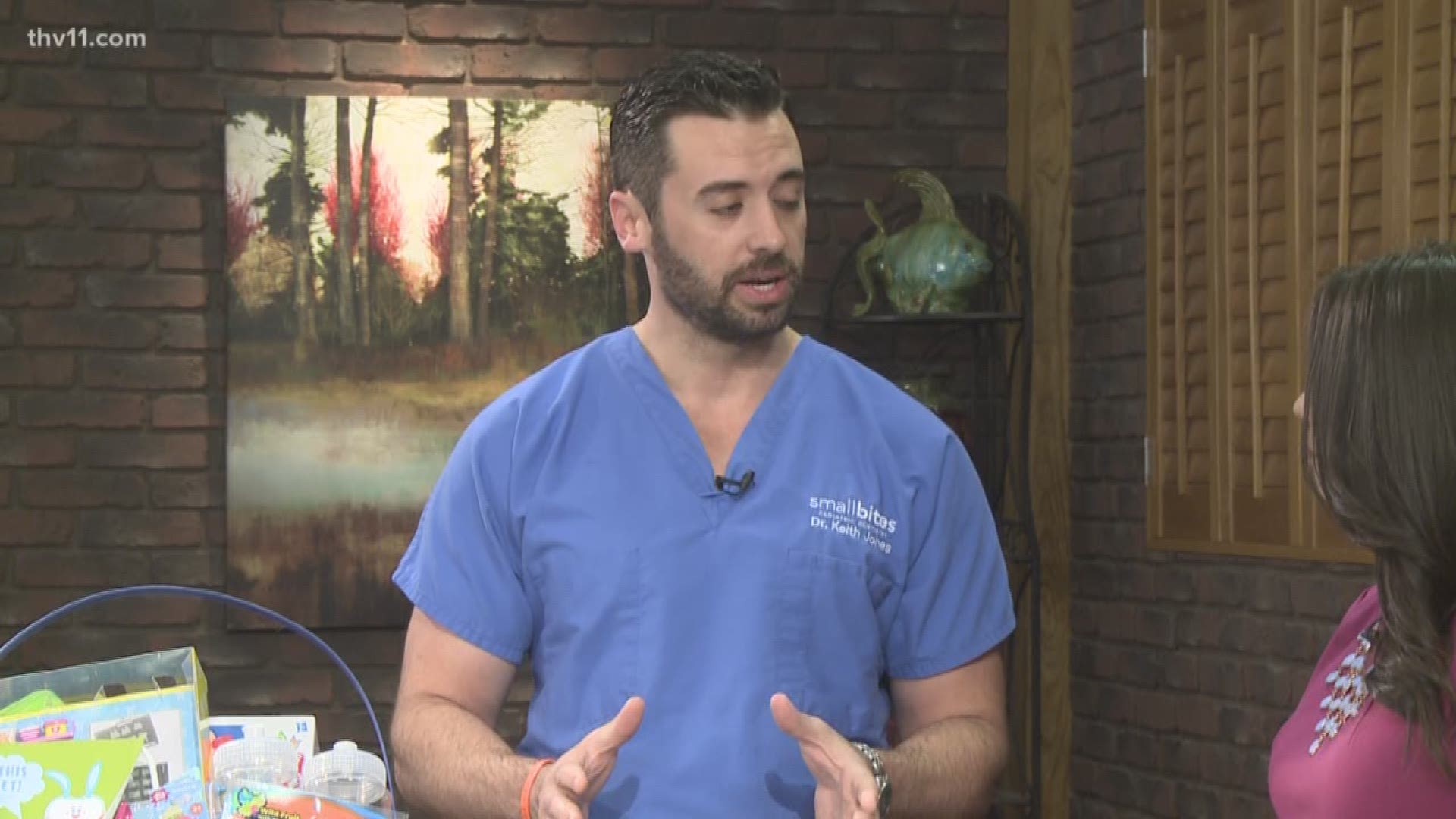 Easter candy is coming, Dr. Keith Jones with Small Bites has advice for kids to stay healthy.